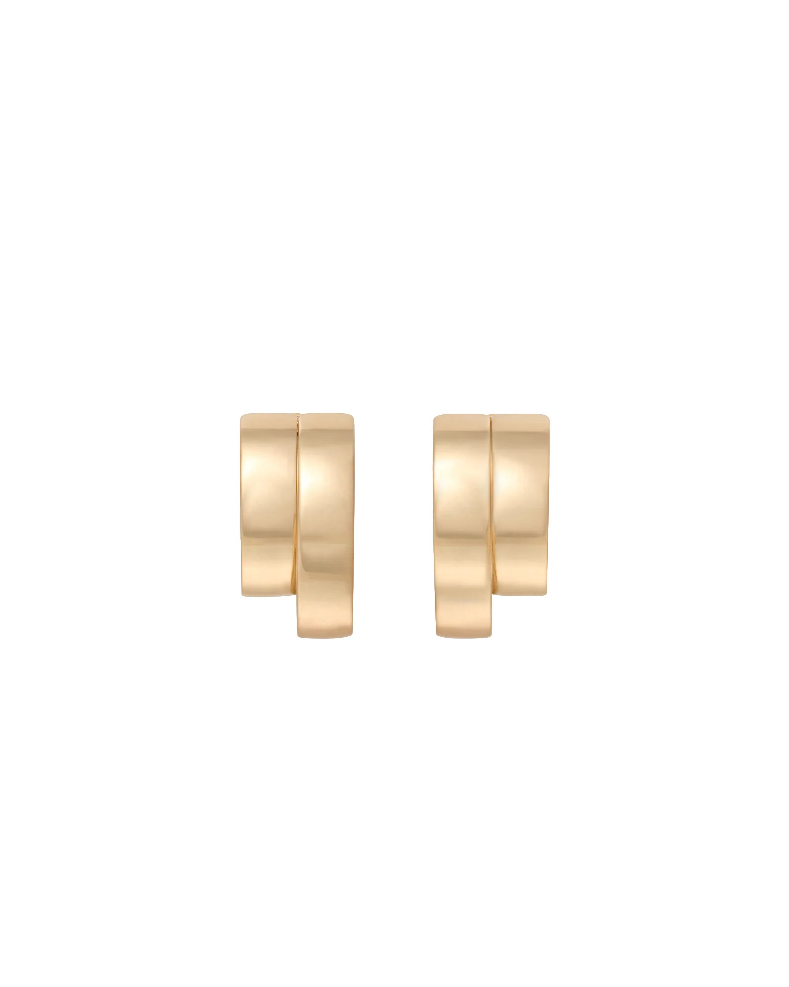 The Double Up Hoop Earrings