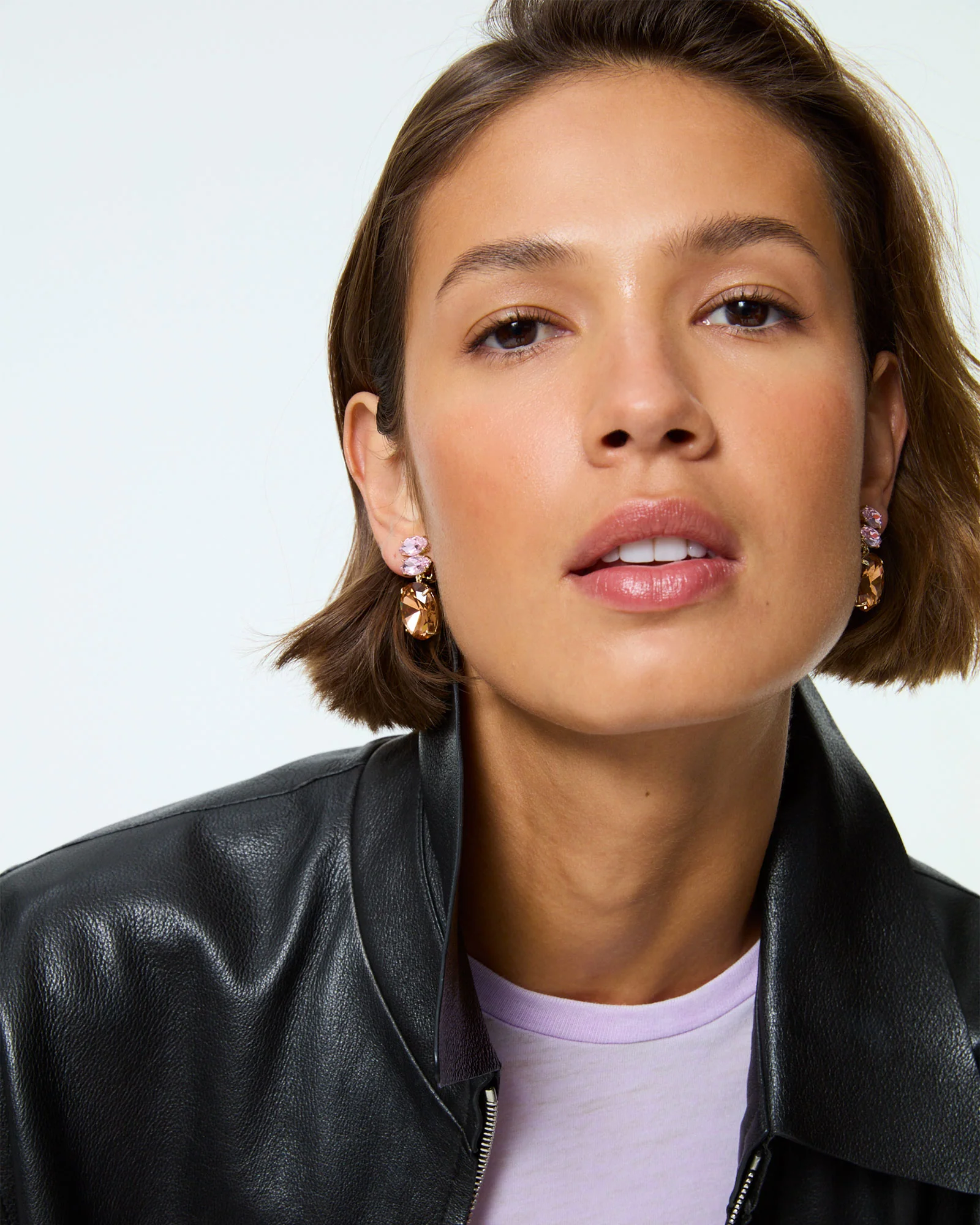 Le Petite Crystal Earrings - Image 4