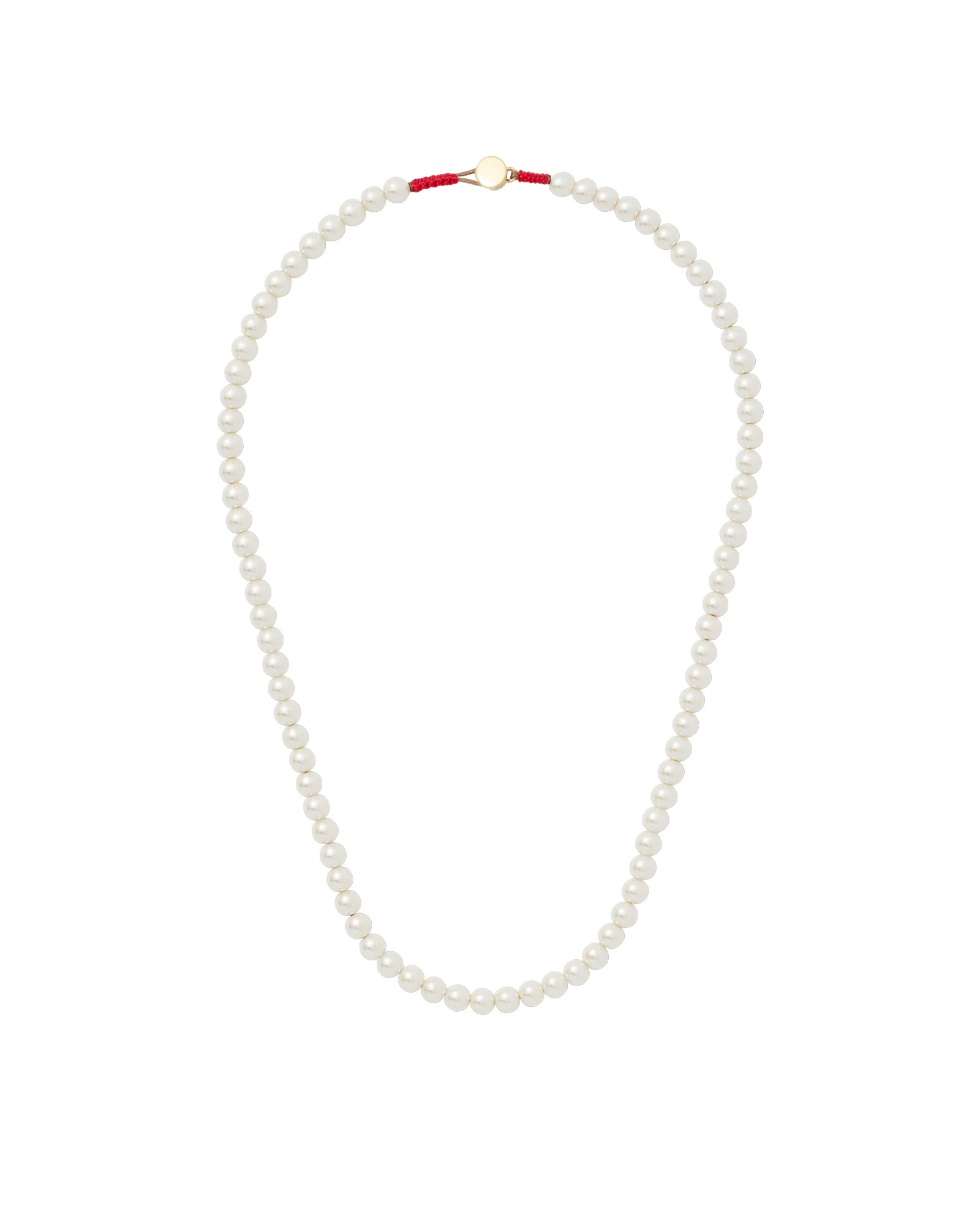 Pearly Whites Long Necklace