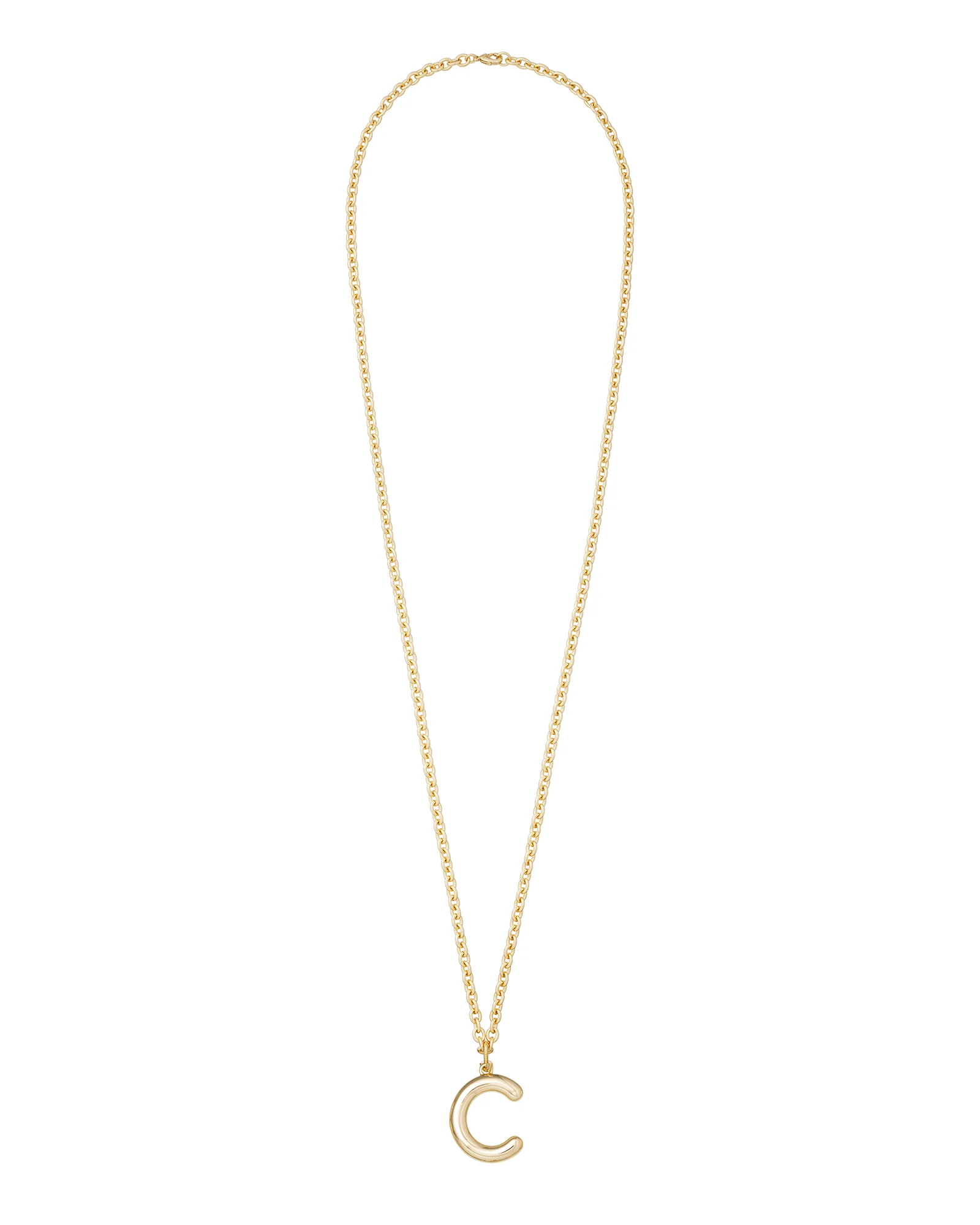 The Very Big Puffy Initial Necklace - Image 10