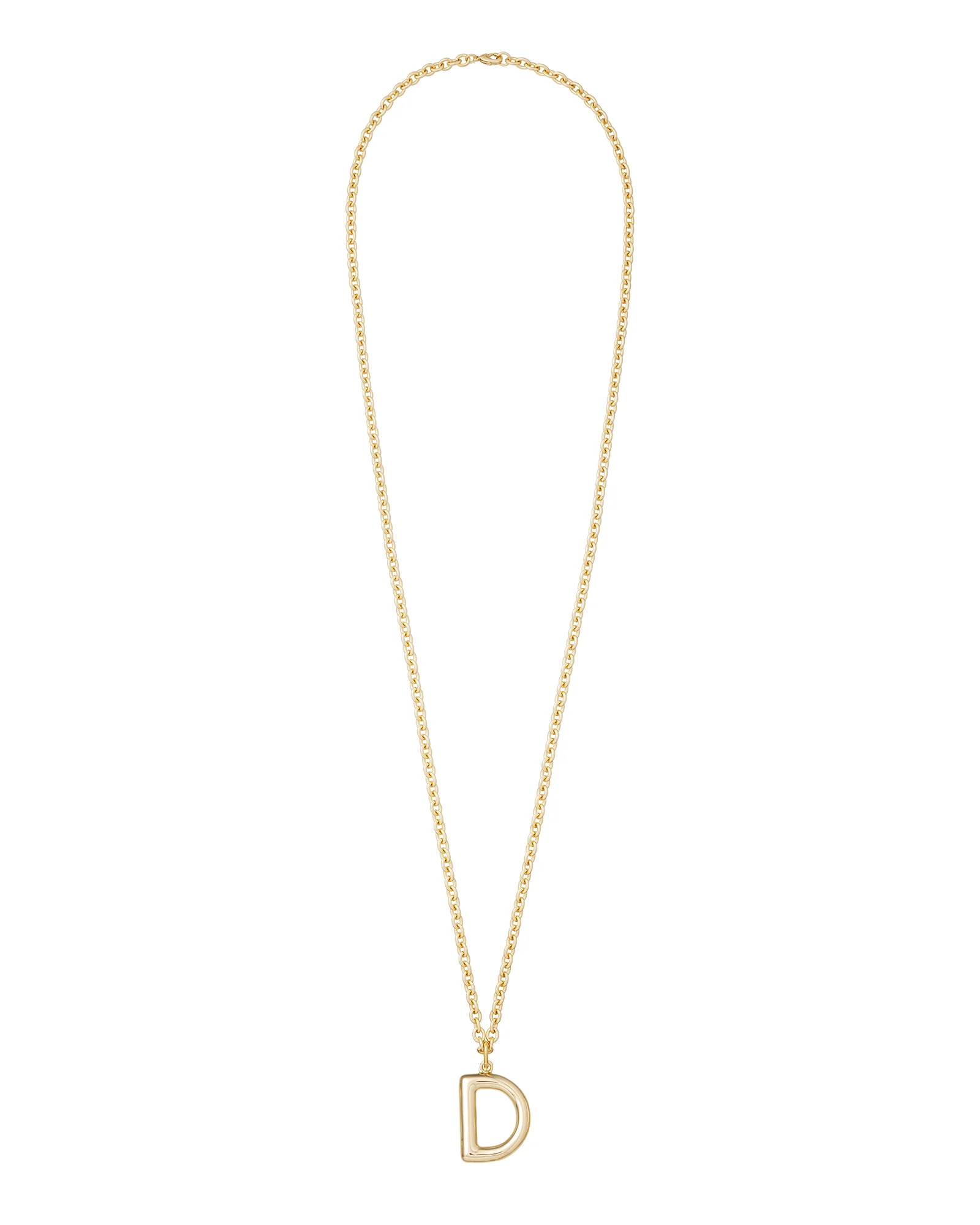 The Very Big Puffy Initial Necklace - Image 11