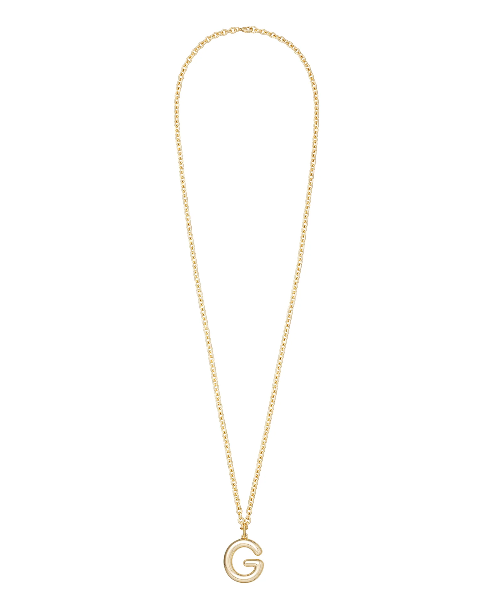 The Very Big Puffy Initial Necklace - Image 14