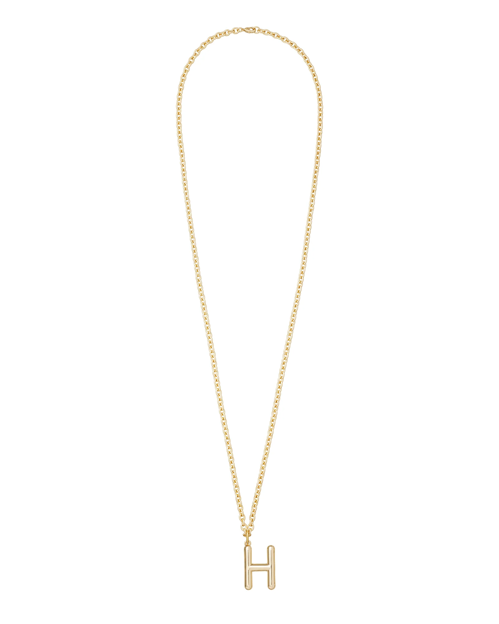 The Very Big Puffy Initial Necklace - Image 15