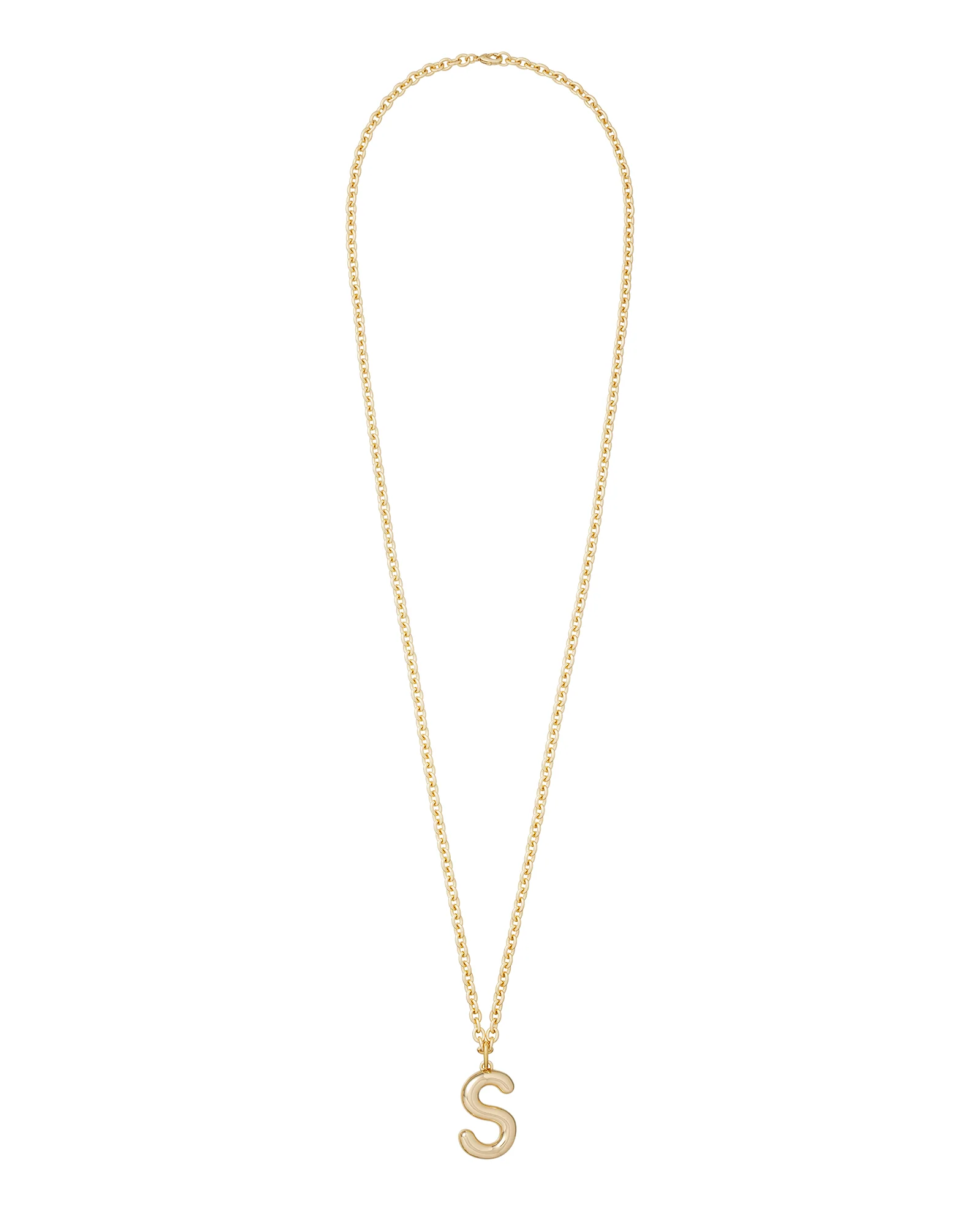 The Very Big Puffy Initial Necklace - Image 25