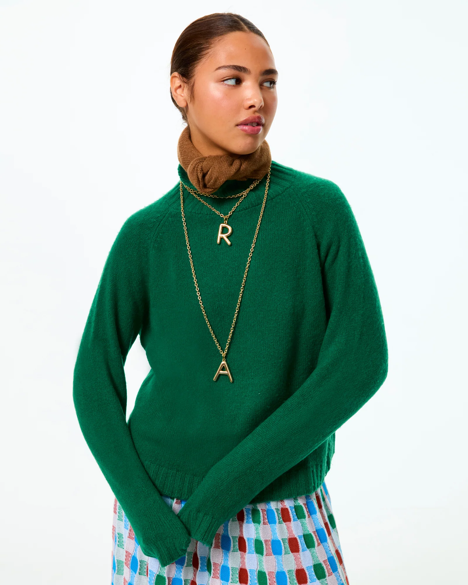 The Very Big Puffy Initial Necklace - Image 4