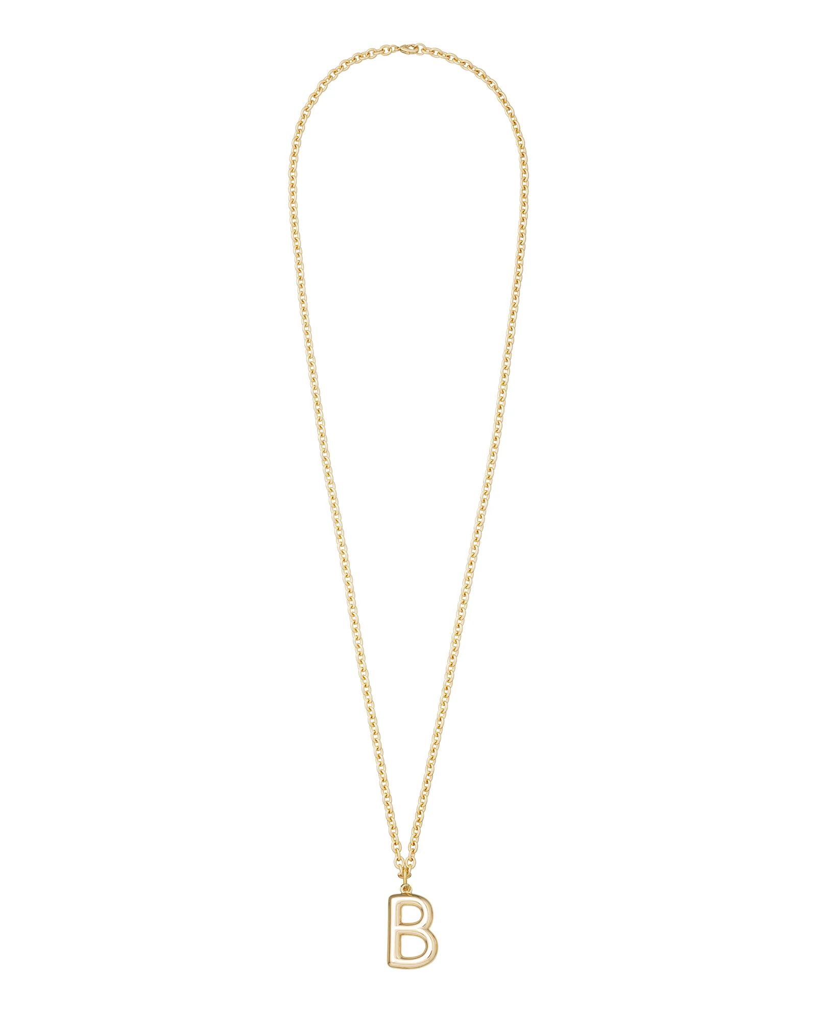 The Very Big Puffy Initial Necklace - Image 9