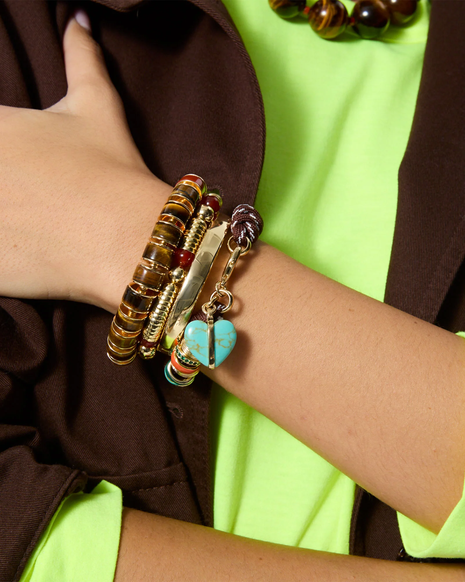 The Super Size Happy Cord Bracelet - Image 4