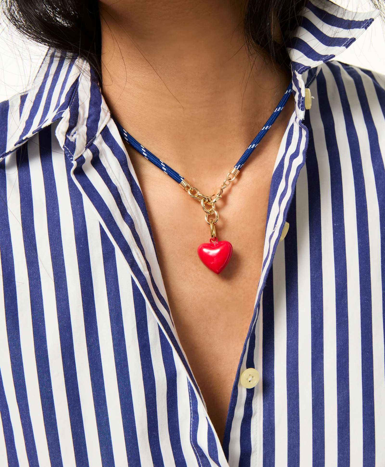 The Happy Cord Charm Necklace - Image 3