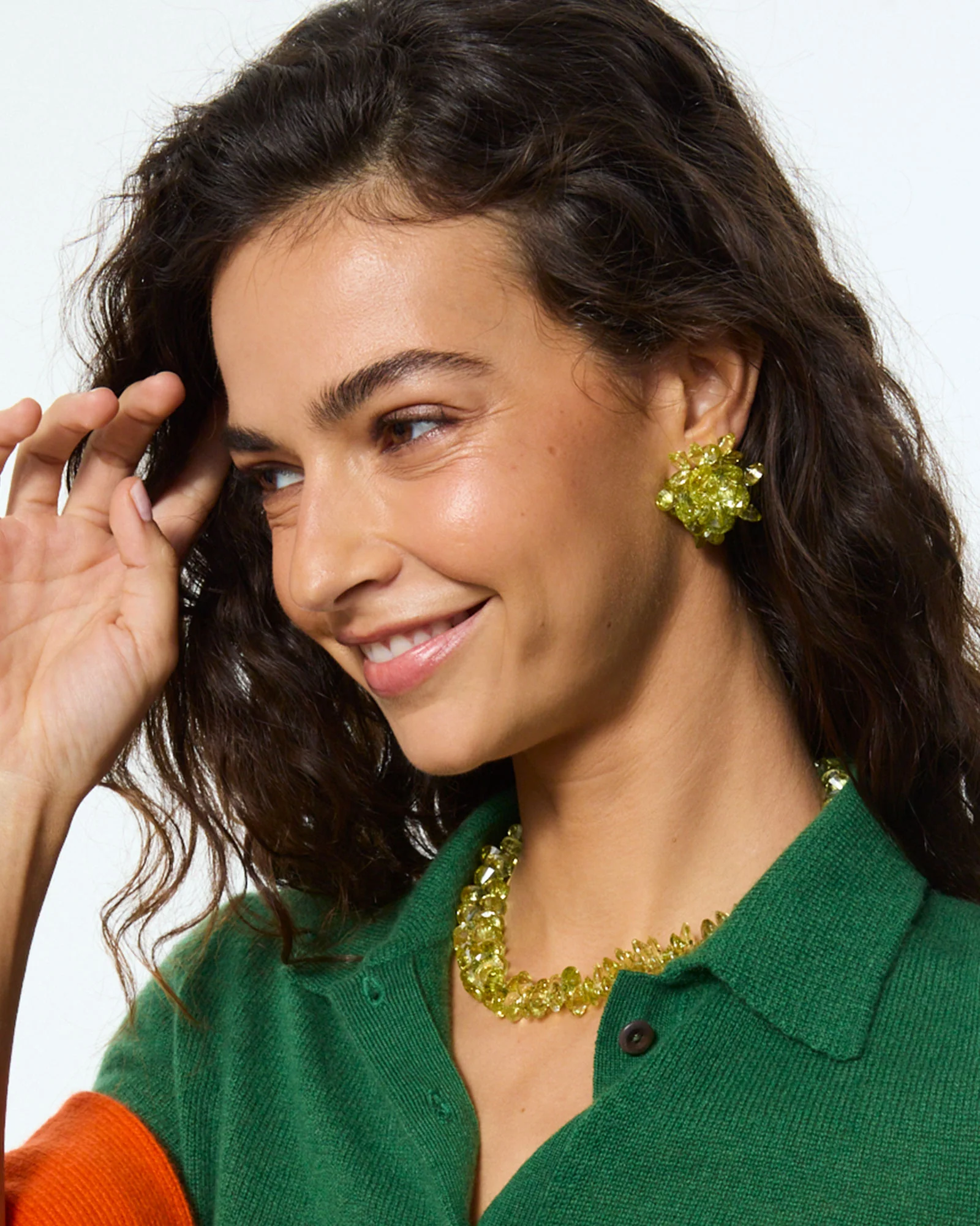 The Cubic Cluster Earrings - Image 4