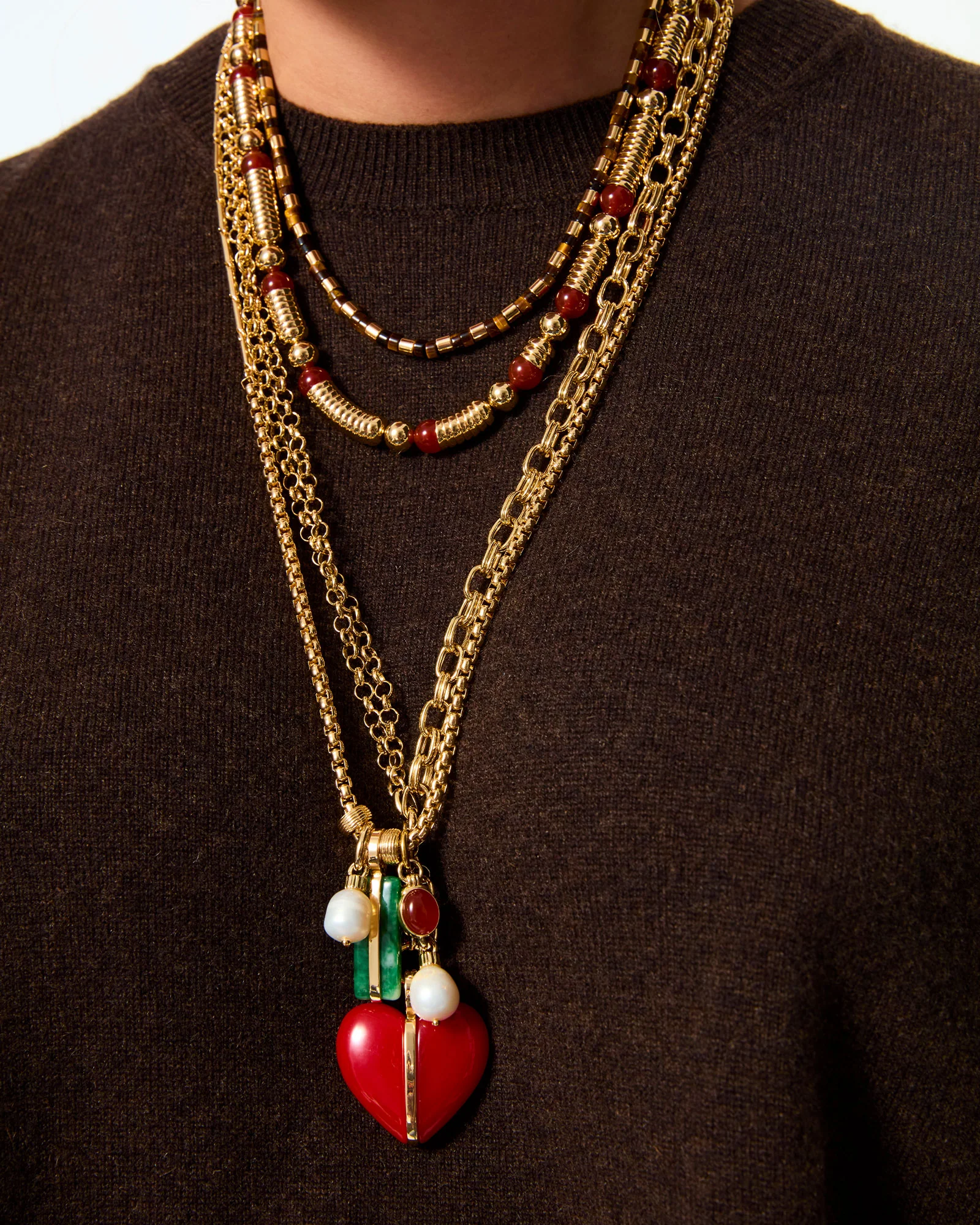 The Stone Bar Pendant Necklace - Image 5