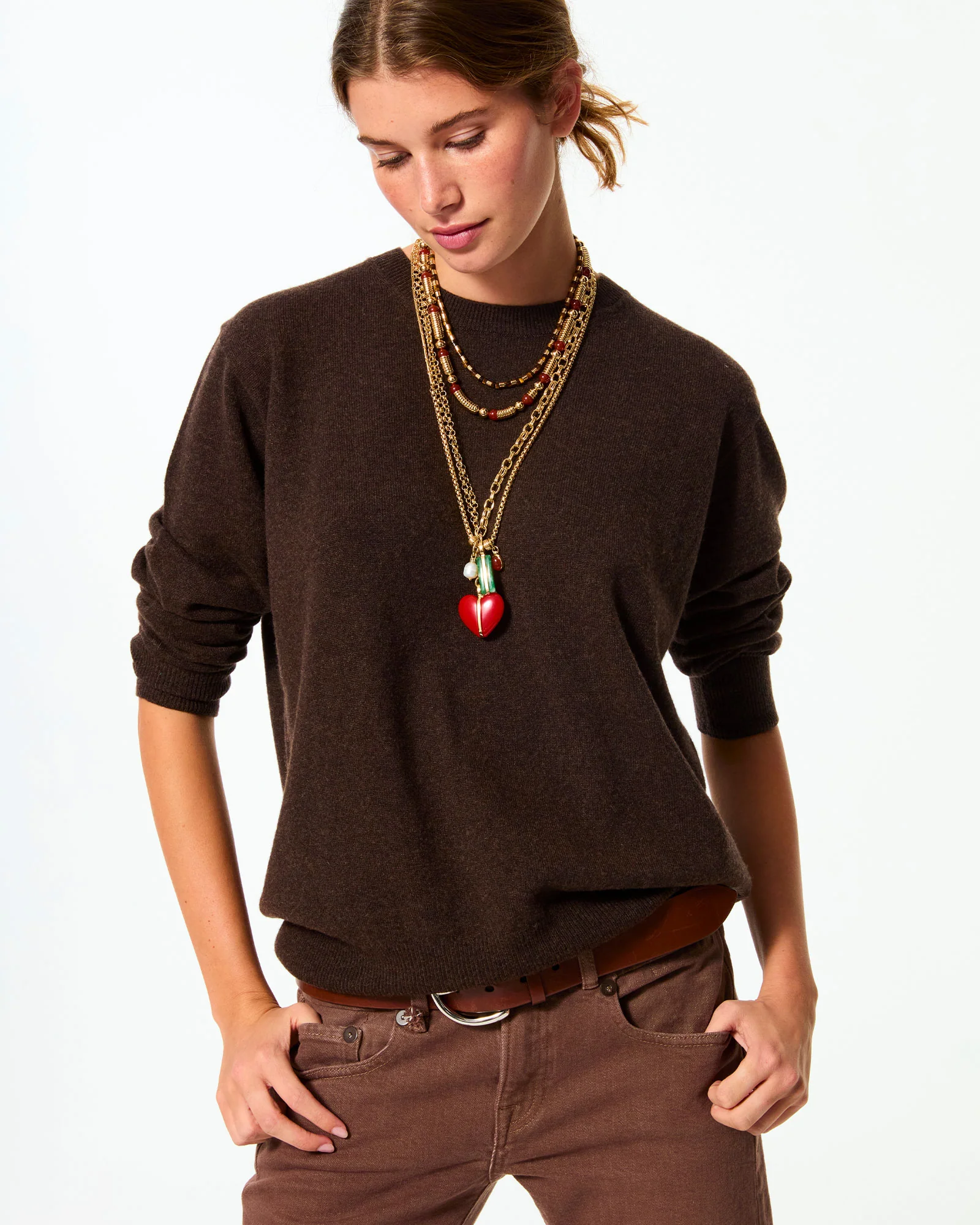 The Stone Bar Pendant Necklace - Image 6