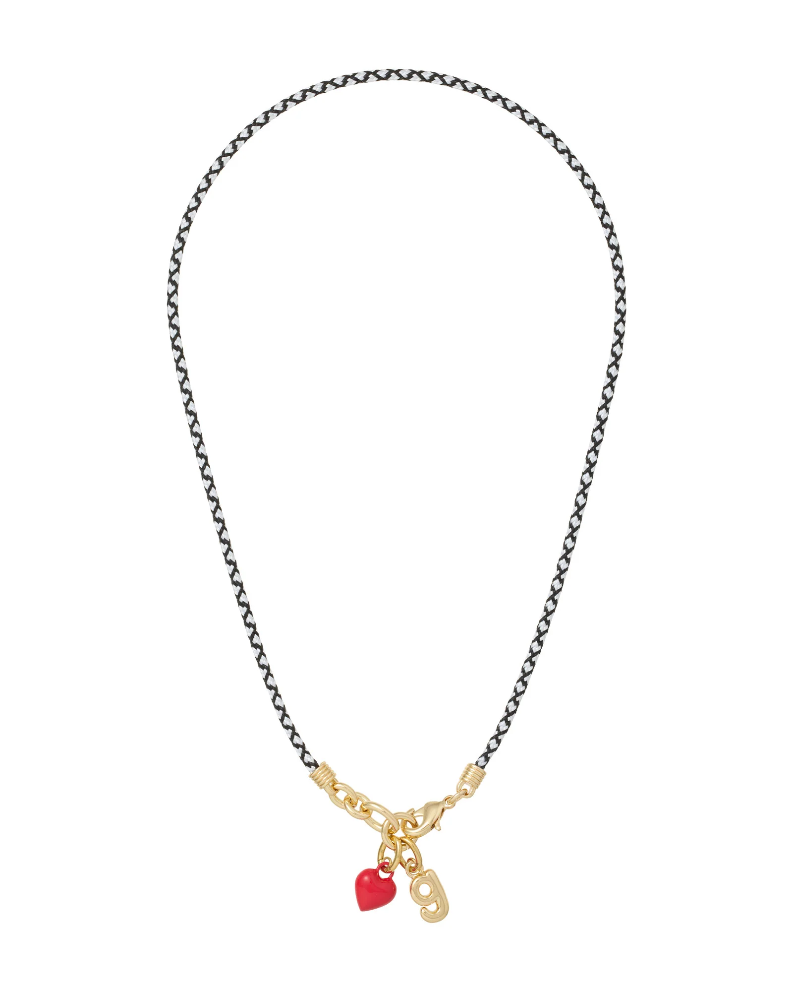 The Itsy Bitsy Happy Cord Charm Necklace - Image 6