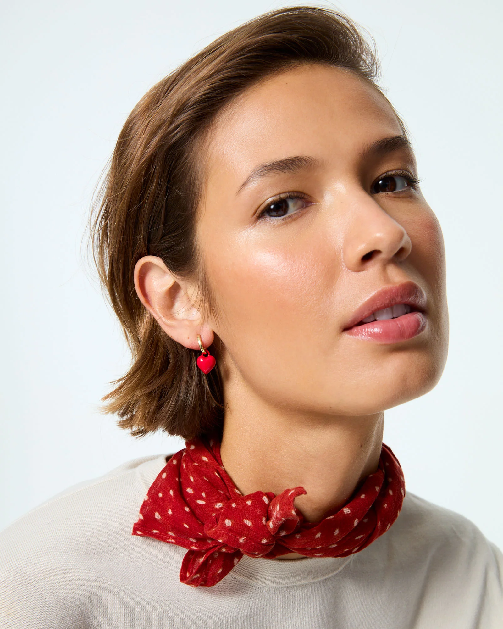 The Itsy Bitsy Heart Earrings - Image 3
