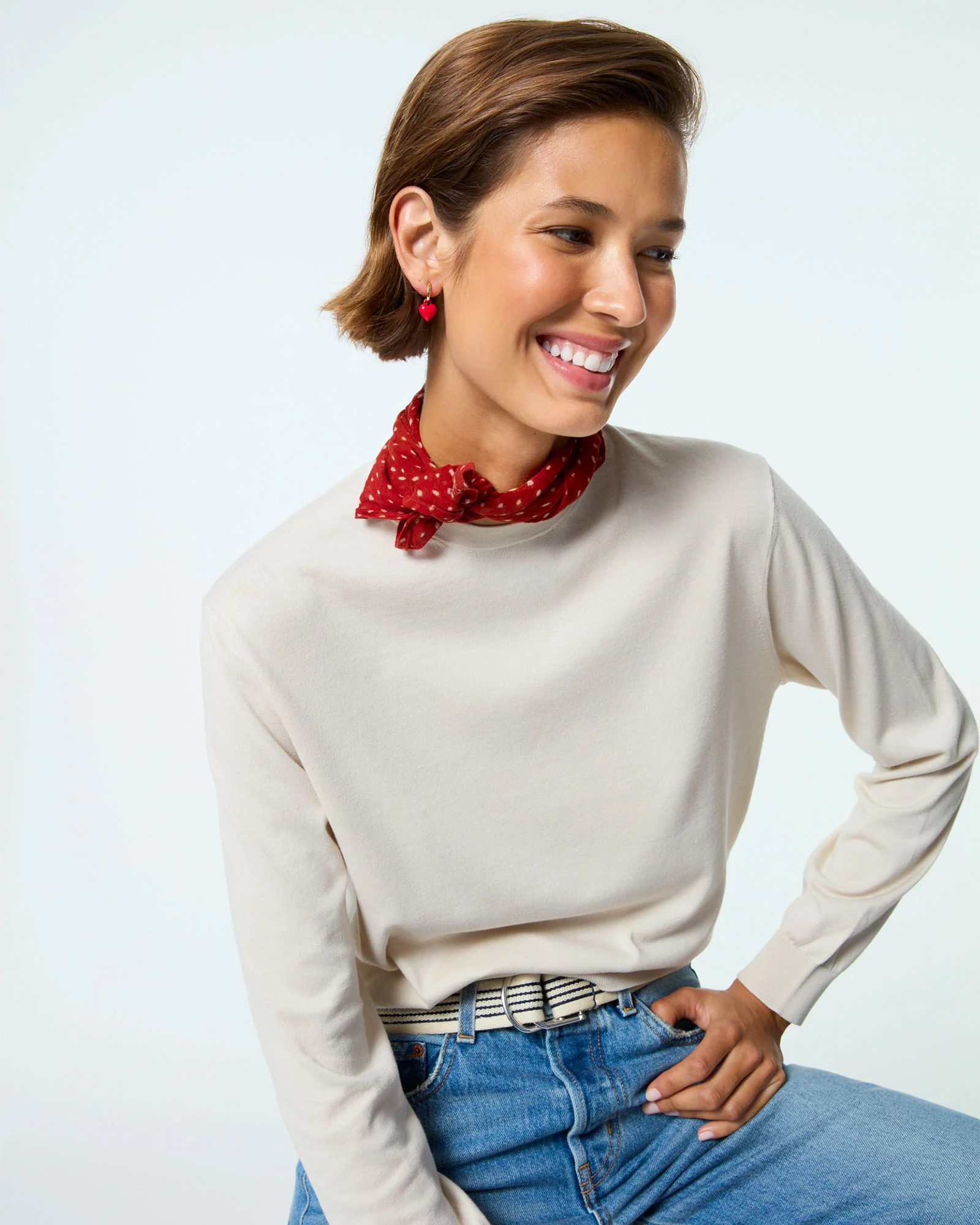 The Itsy Bitsy Heart Earrings - Image 5