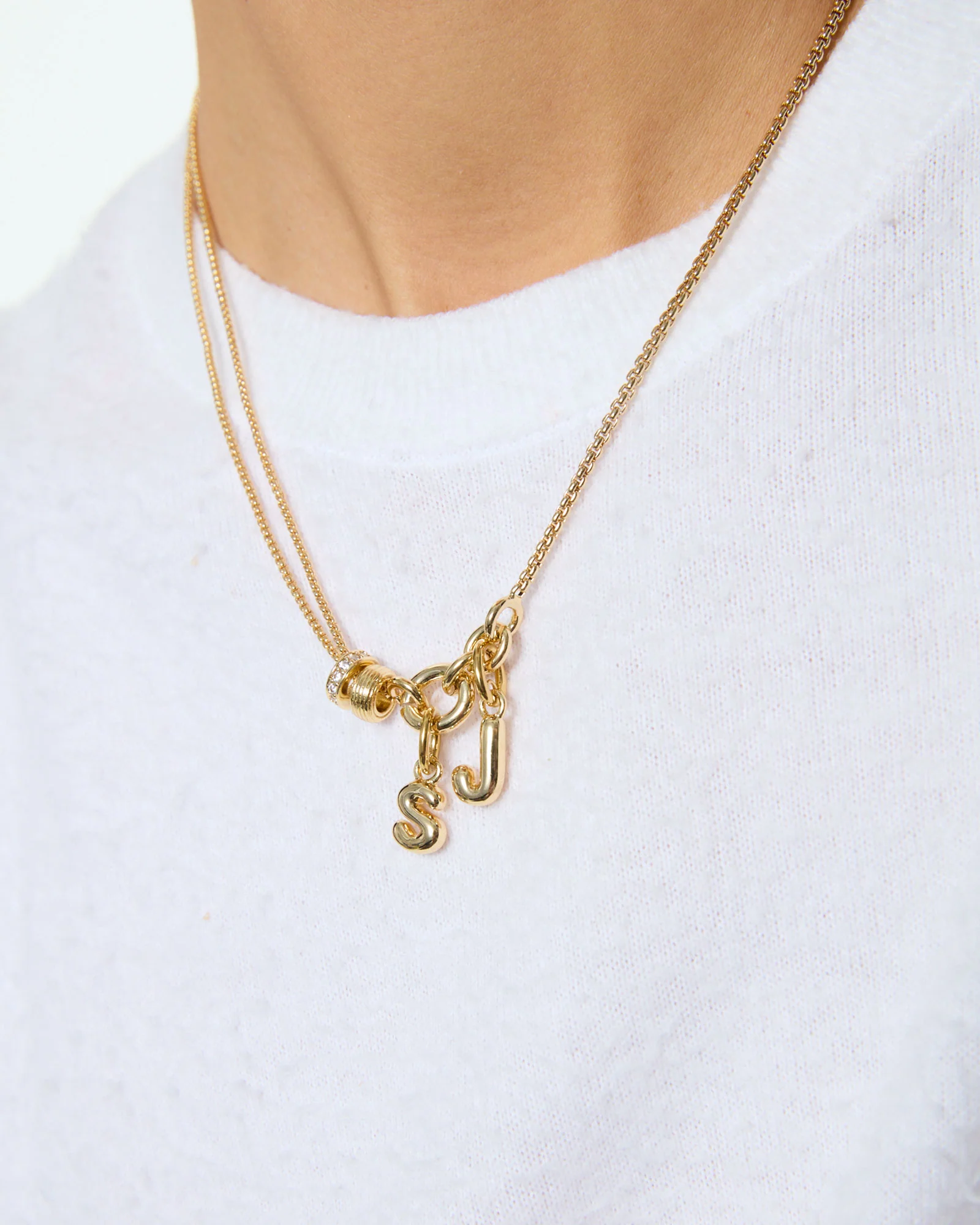 The Itsy Bitsy Puffy Initial Charms - Image 6