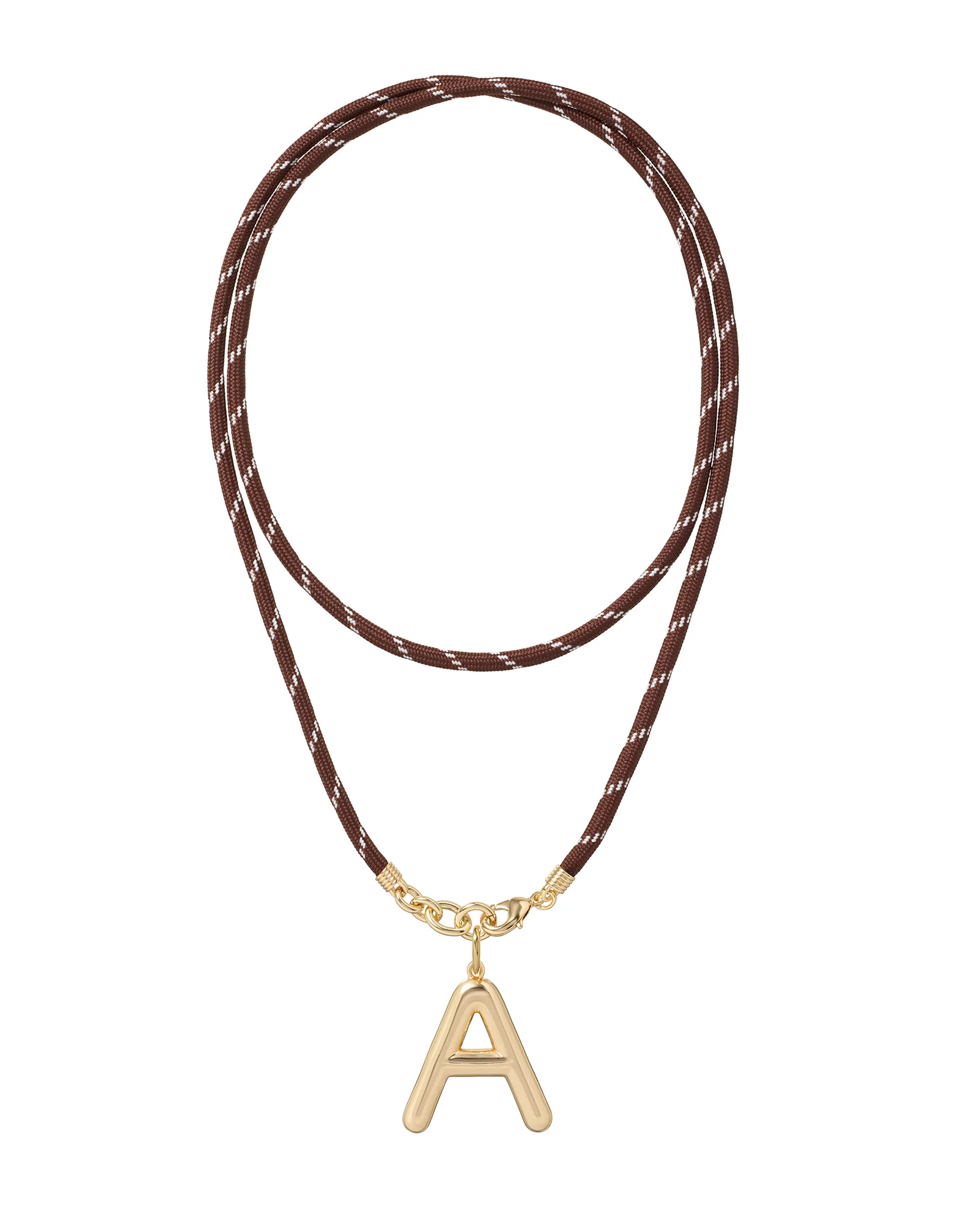 The Long Happy Cord Charm Necklace - Image 6