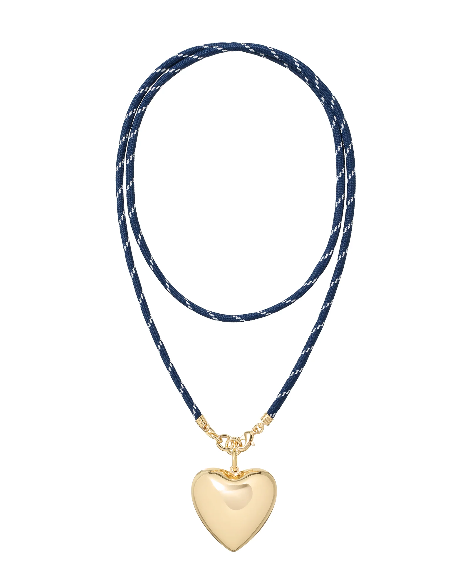 The Long Happy Cord Charm Necklace - Image 6