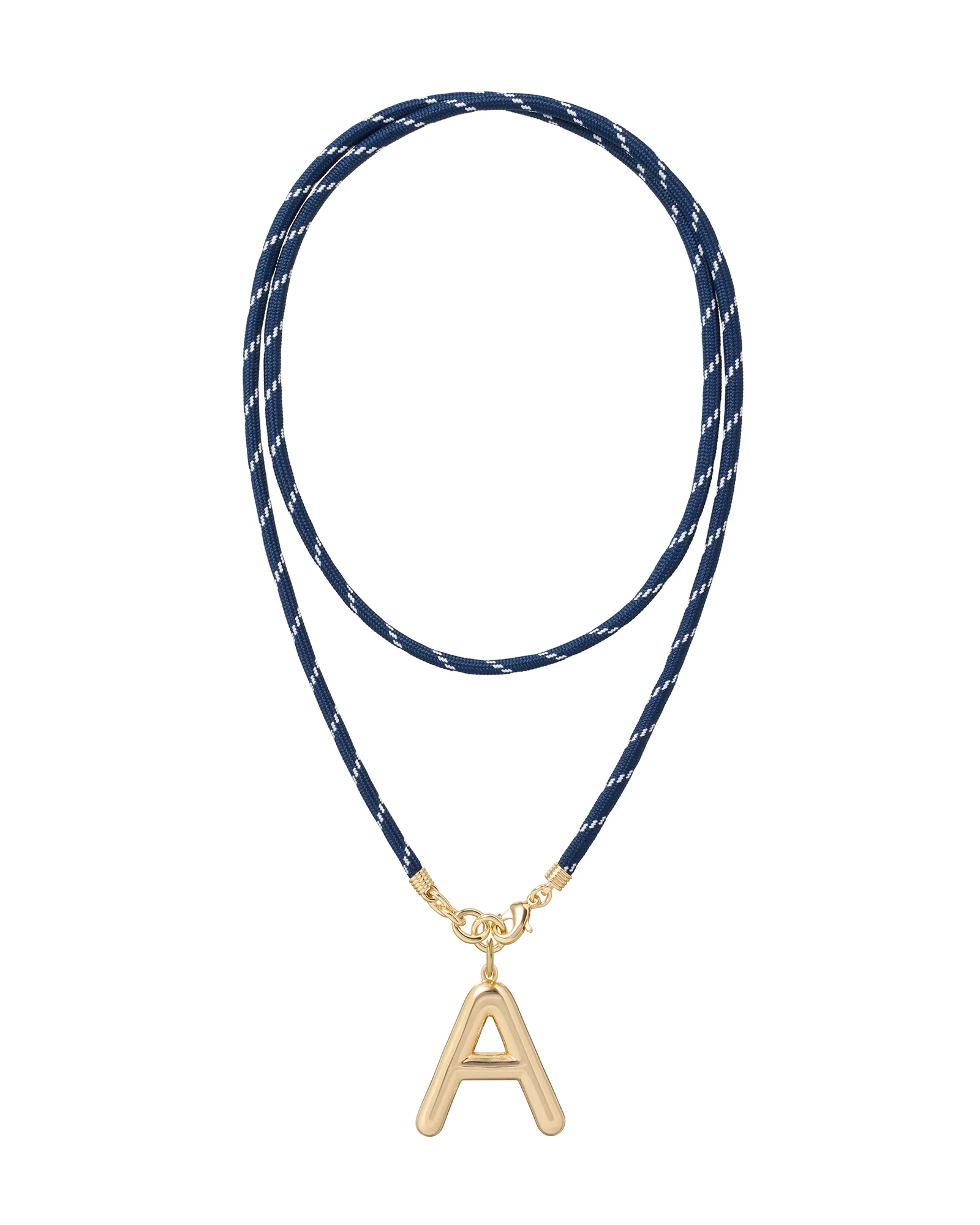 The Long Happy Cord Charm Necklace - Image 7