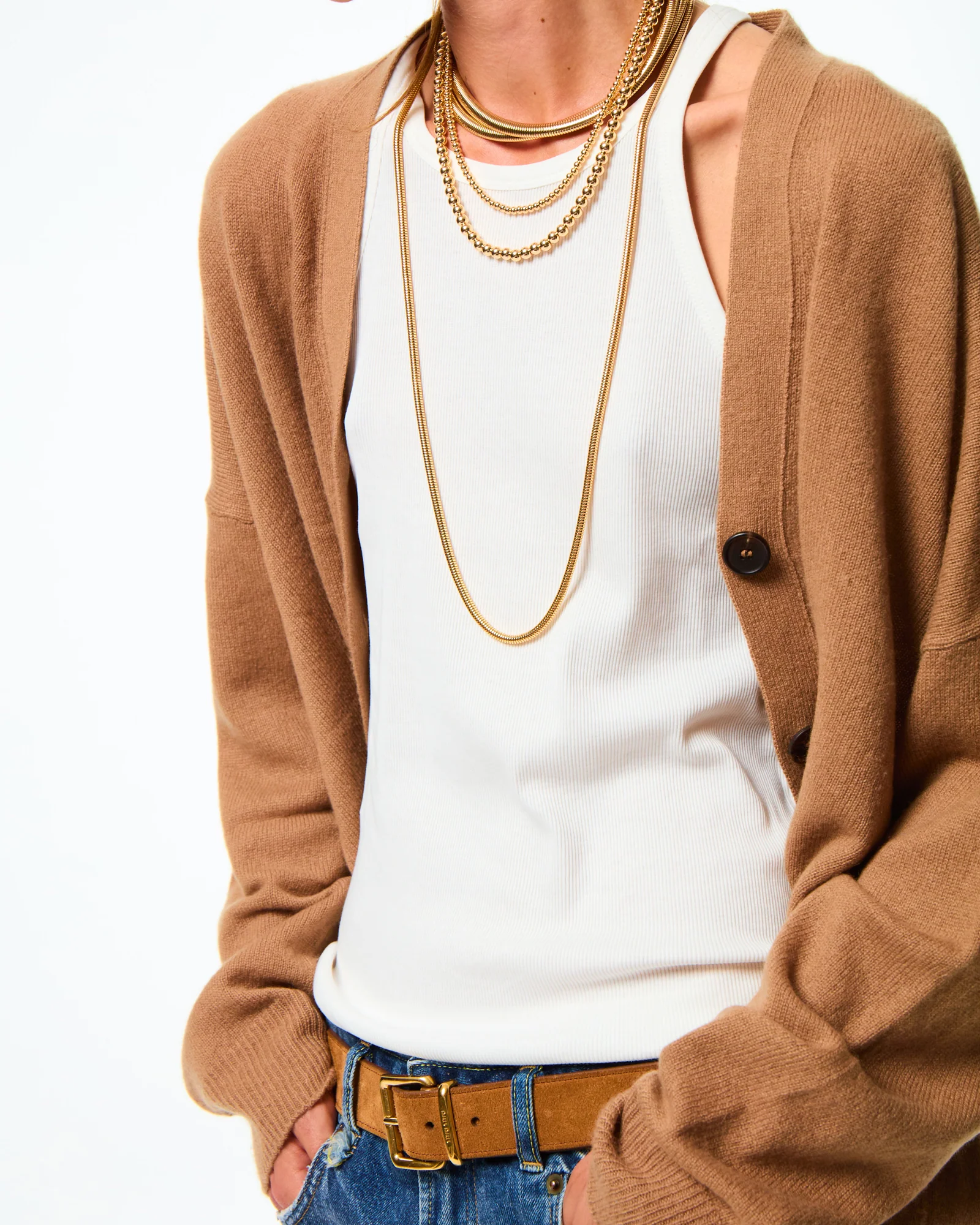 The Long Snake Chain Necklace - Image 4