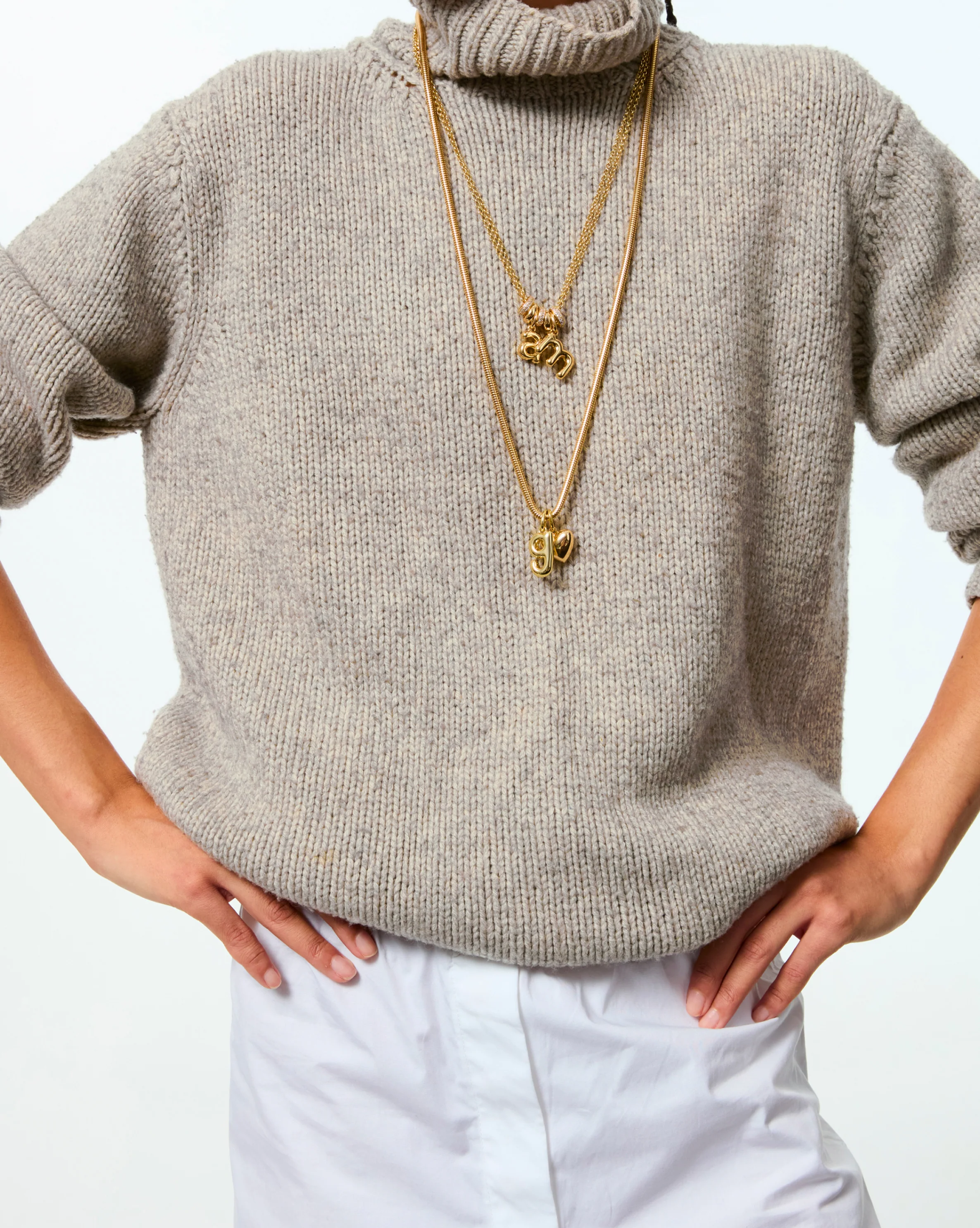 The Pavé Slider Necklace - Image 5