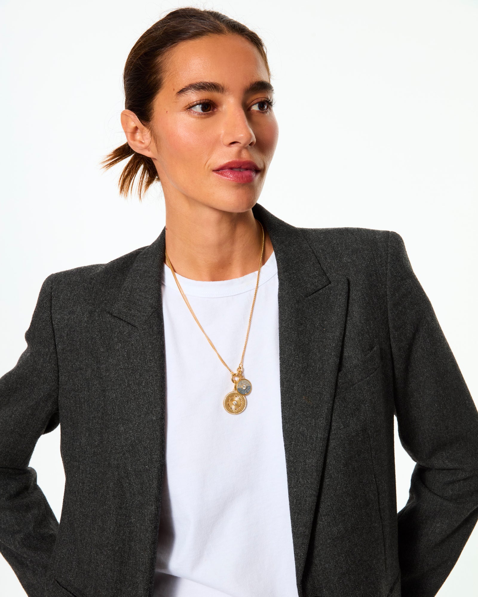 The Medallion Charm Necklace - Image 6