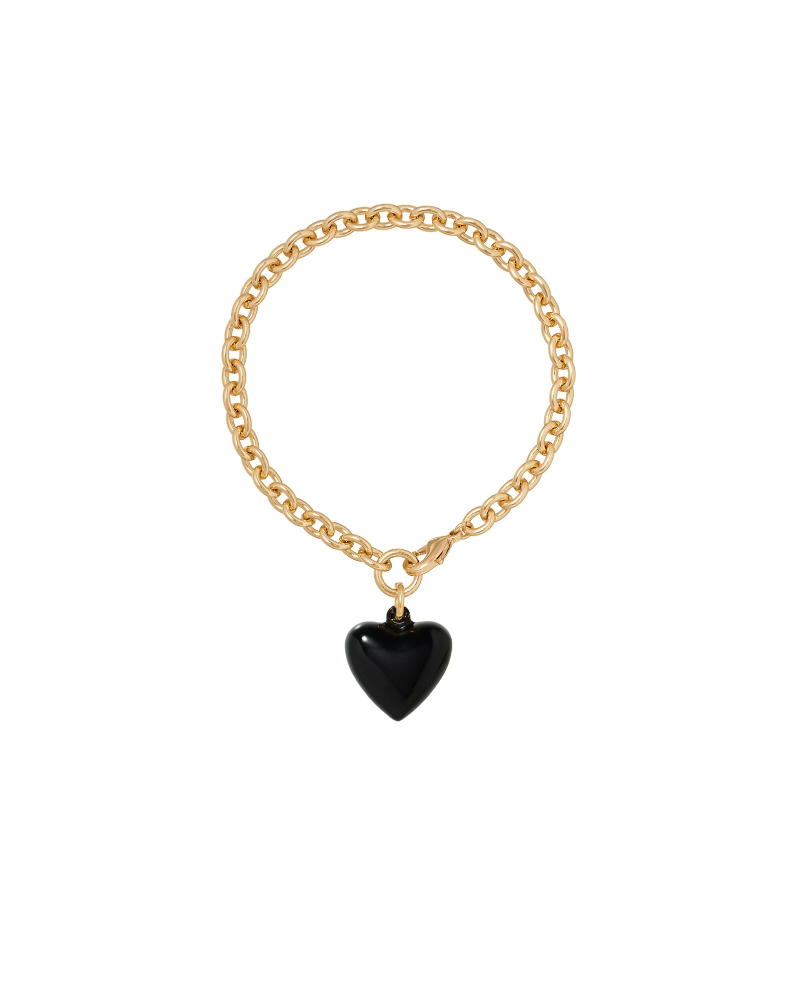 The Mini Puffy Heart Charm Bracelet - Image 16