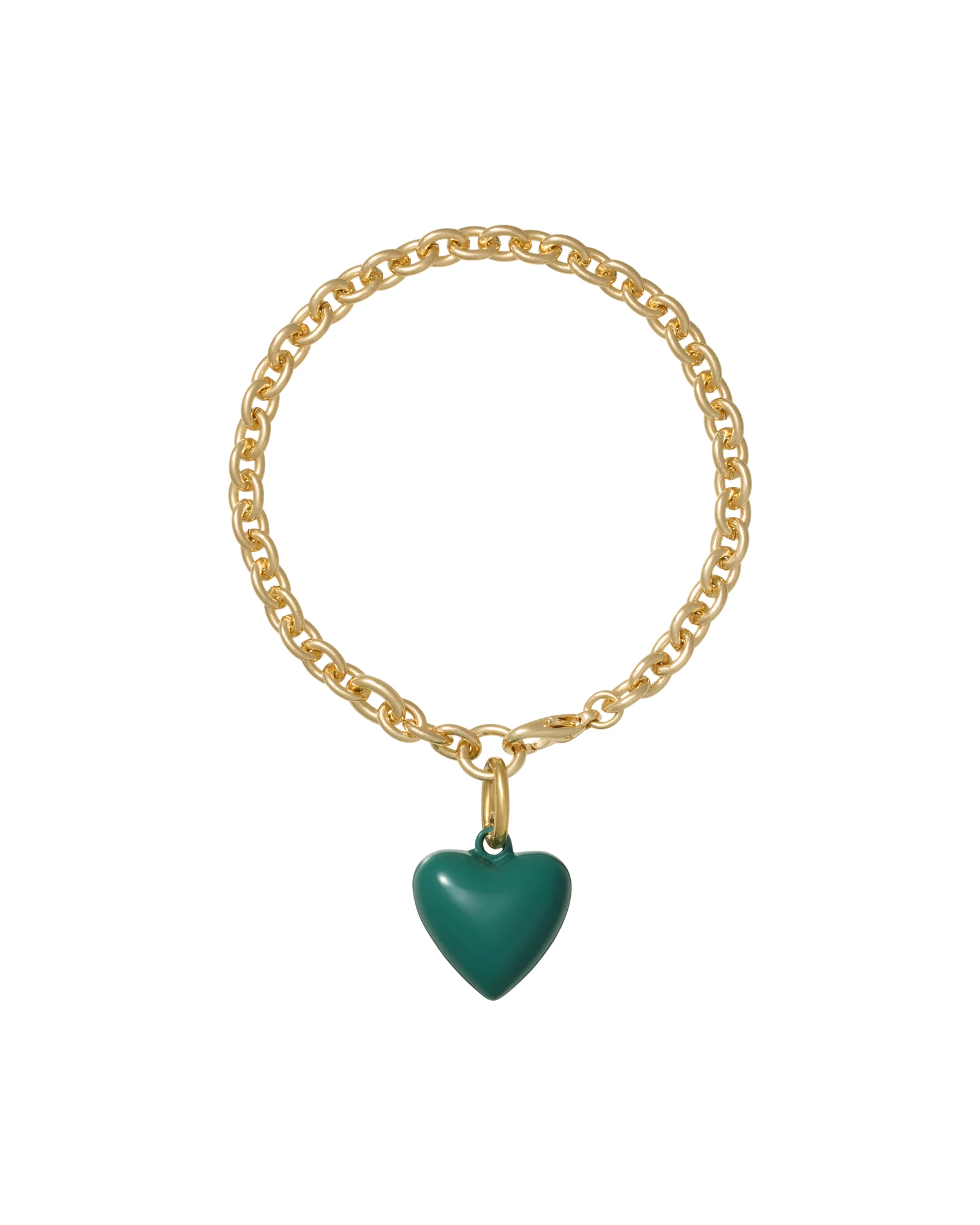 The Mini Puffy Heart Charm Bracelet - Image 18