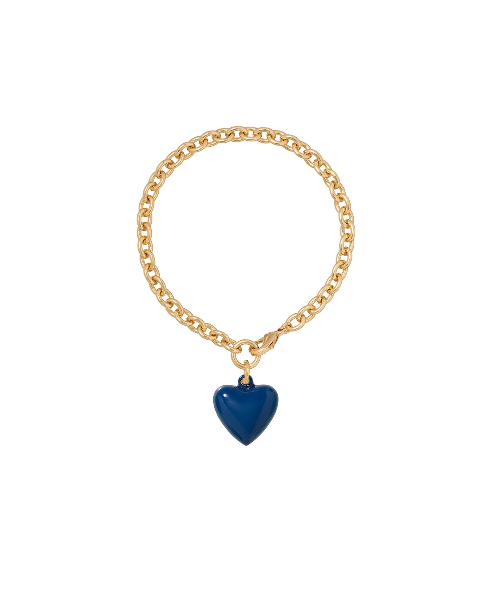 The Mini Puffy Heart Charm Bracelet - Image 20