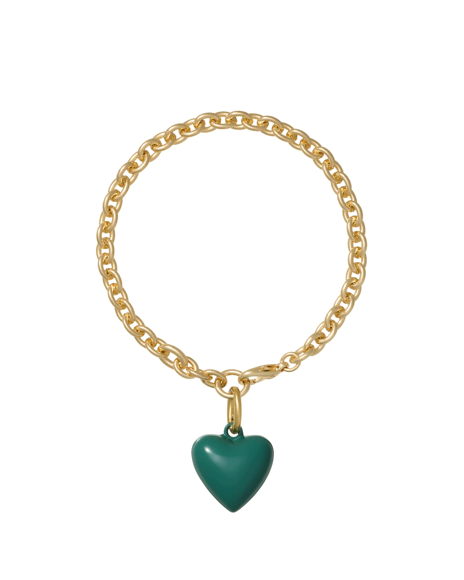 The Mini Puffy Heart Charm Bracelet - Image 25