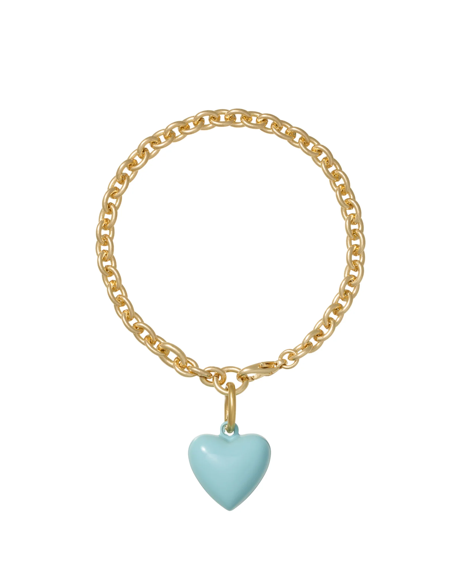 The Mini Puffy Heart Charm Bracelet - Image 26