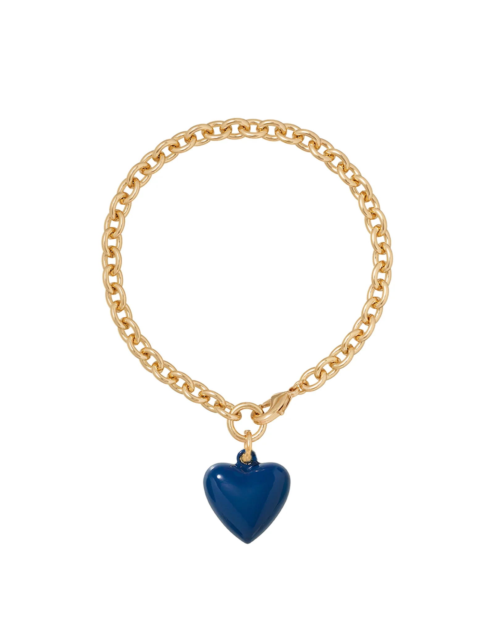 The Mini Puffy Heart Charm Bracelet - Image 27