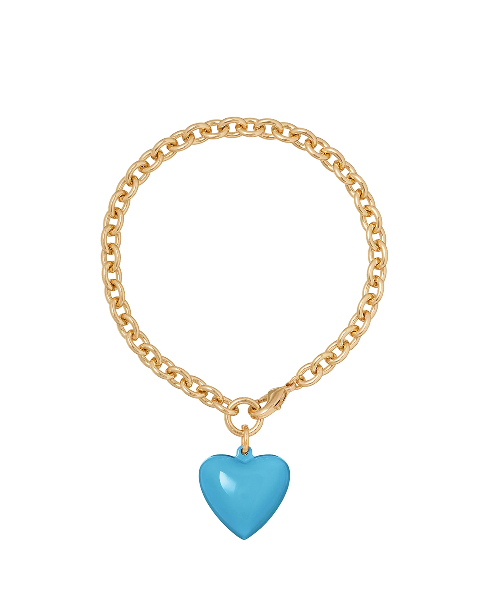 The Mini Puffy Heart Charm Bracelet - Image 28