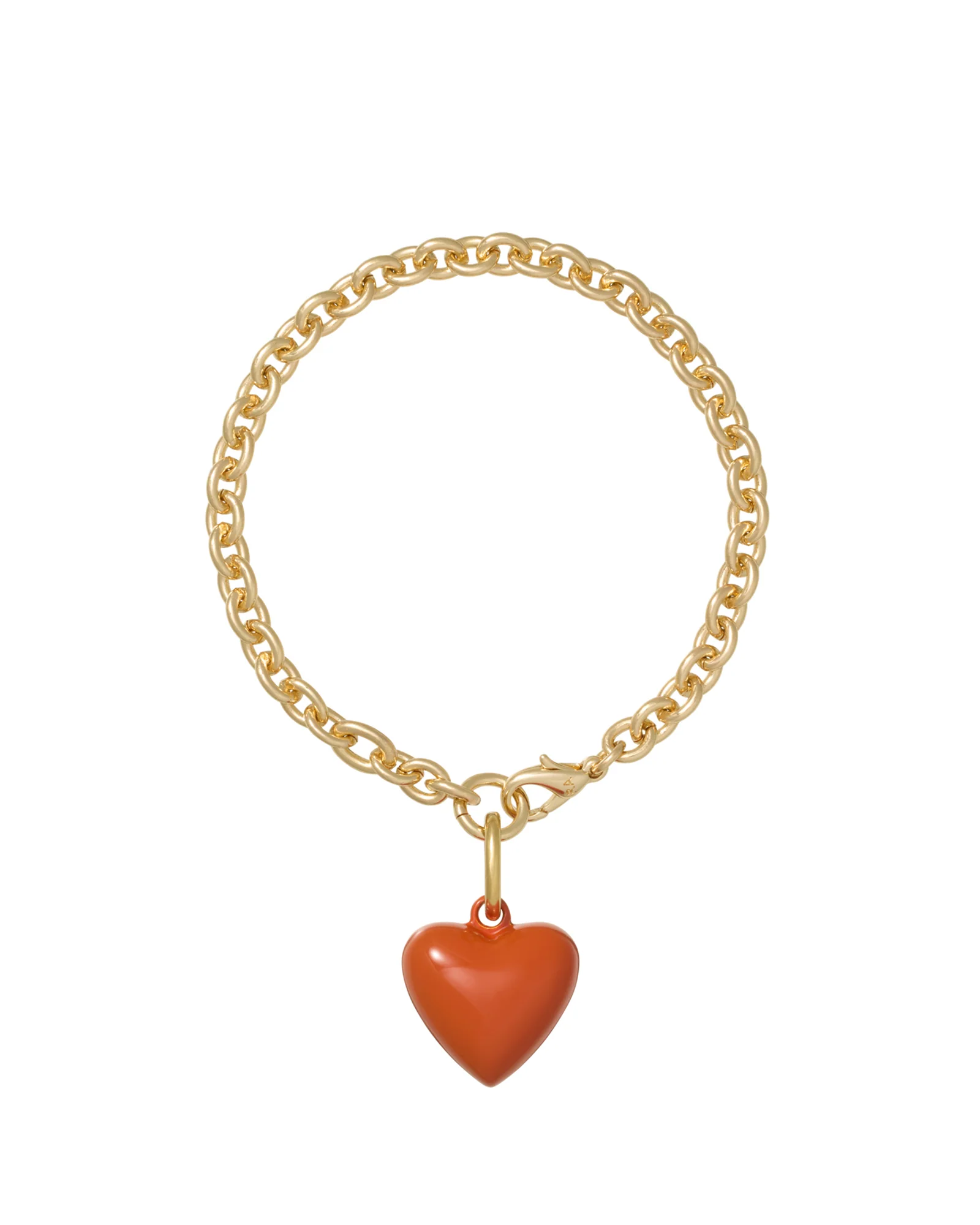 The Mini Puffy Heart Charm Bracelet - Image 30