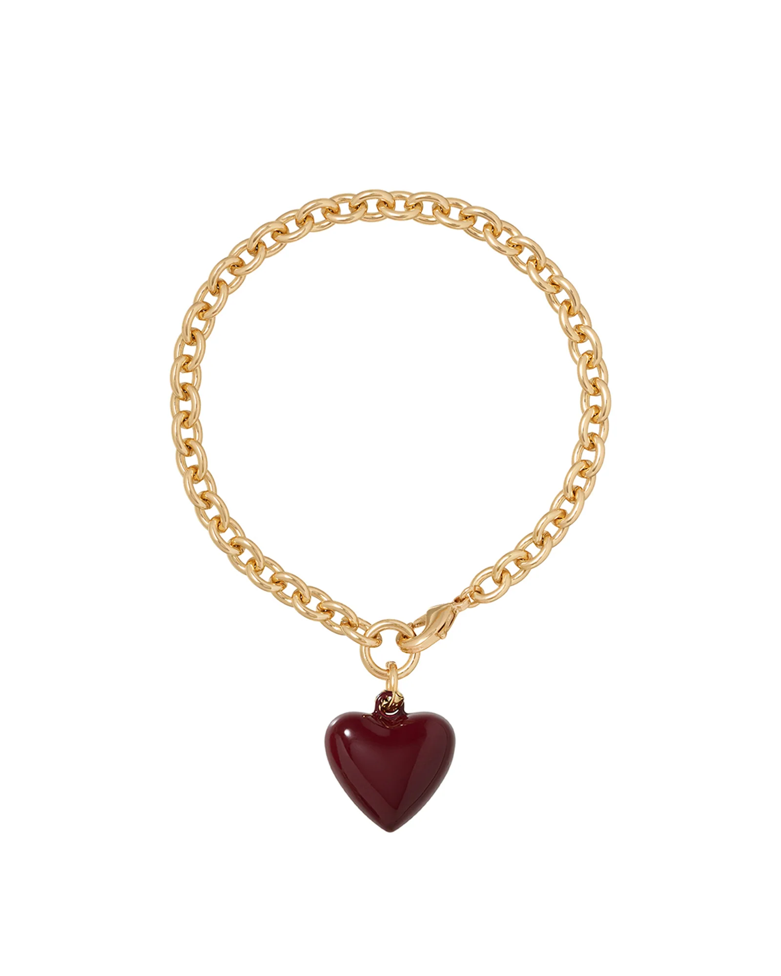 The Mini Puffy Heart Charm Bracelet - Image 32