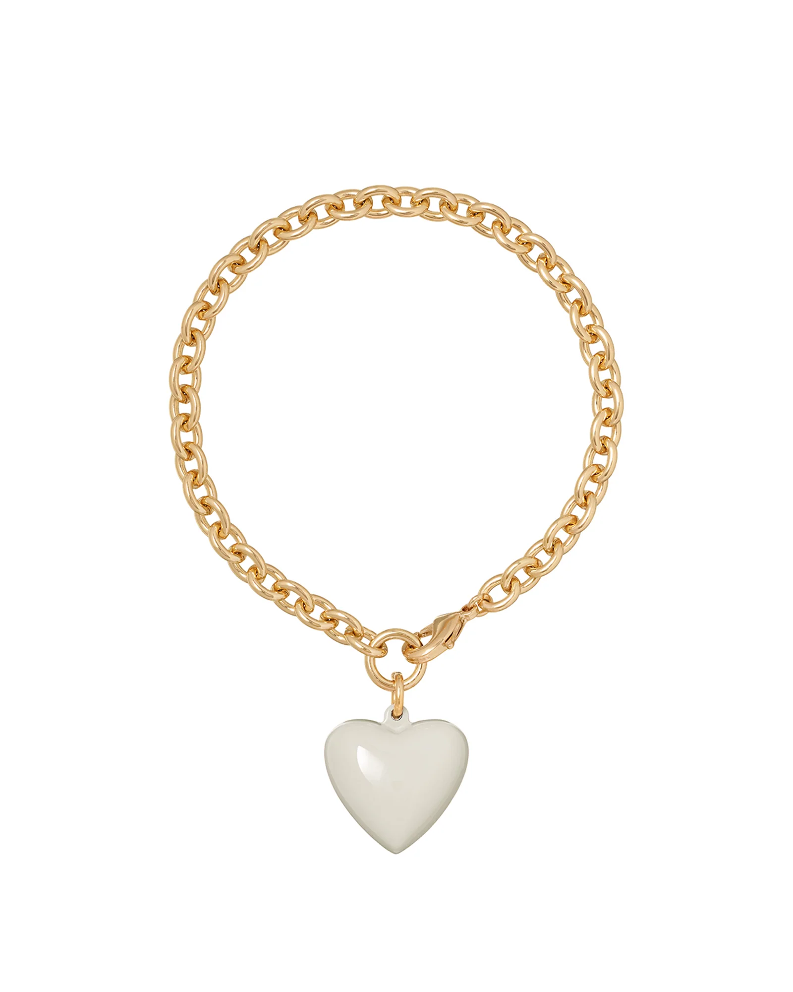 The Mini Puffy Heart Charm Bracelet - Image 33