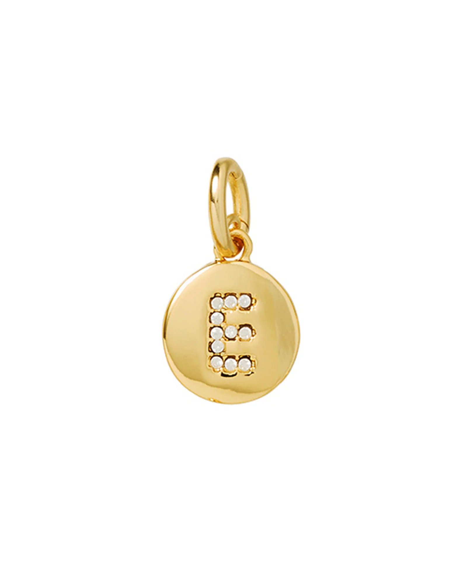 The Pavé Initial Disc Charm - Image 11