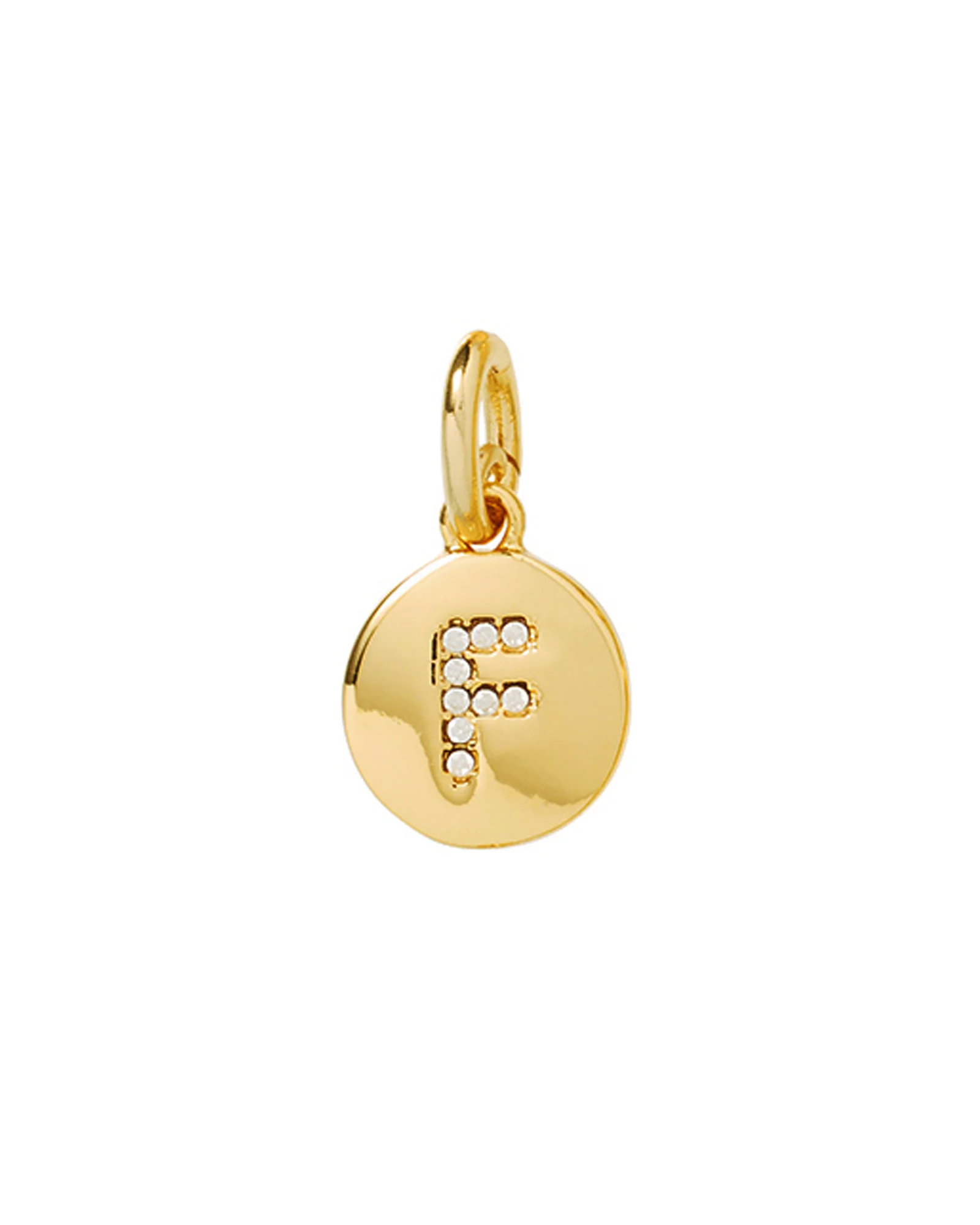The Pavé Initial Disc Charm - Image 12