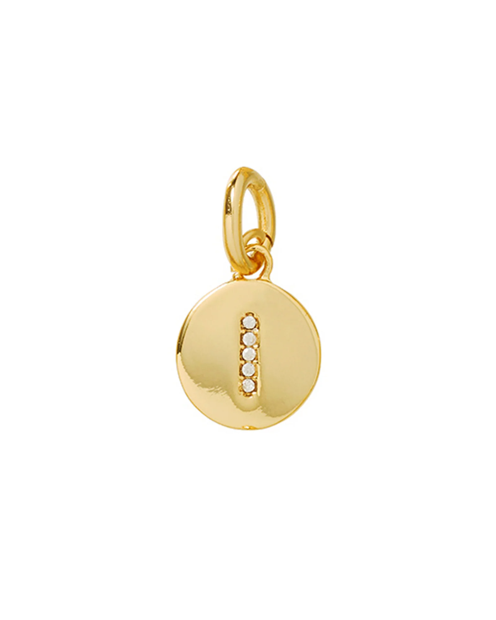 The Pavé Initial Disc Charm - Image 15