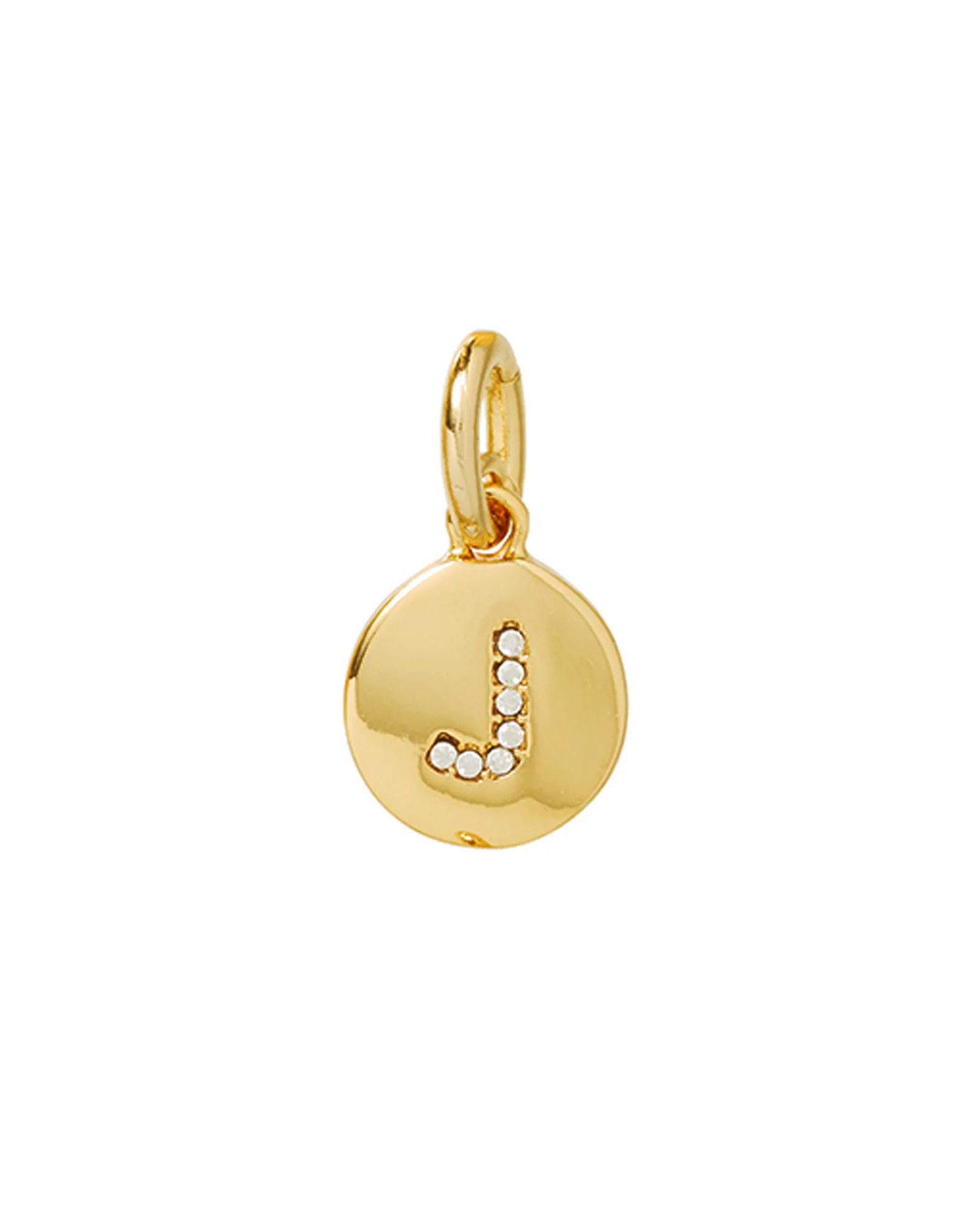 The Pavé Initial Disc Charm - Image 16