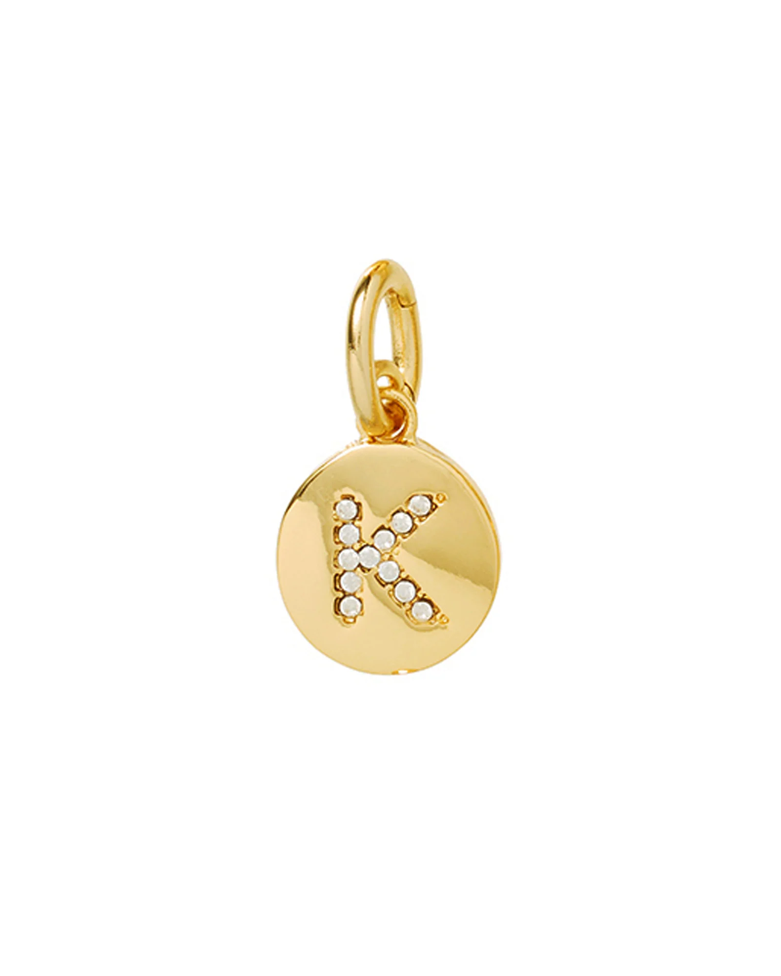 The Pavé Initial Disc Charm - Image 17