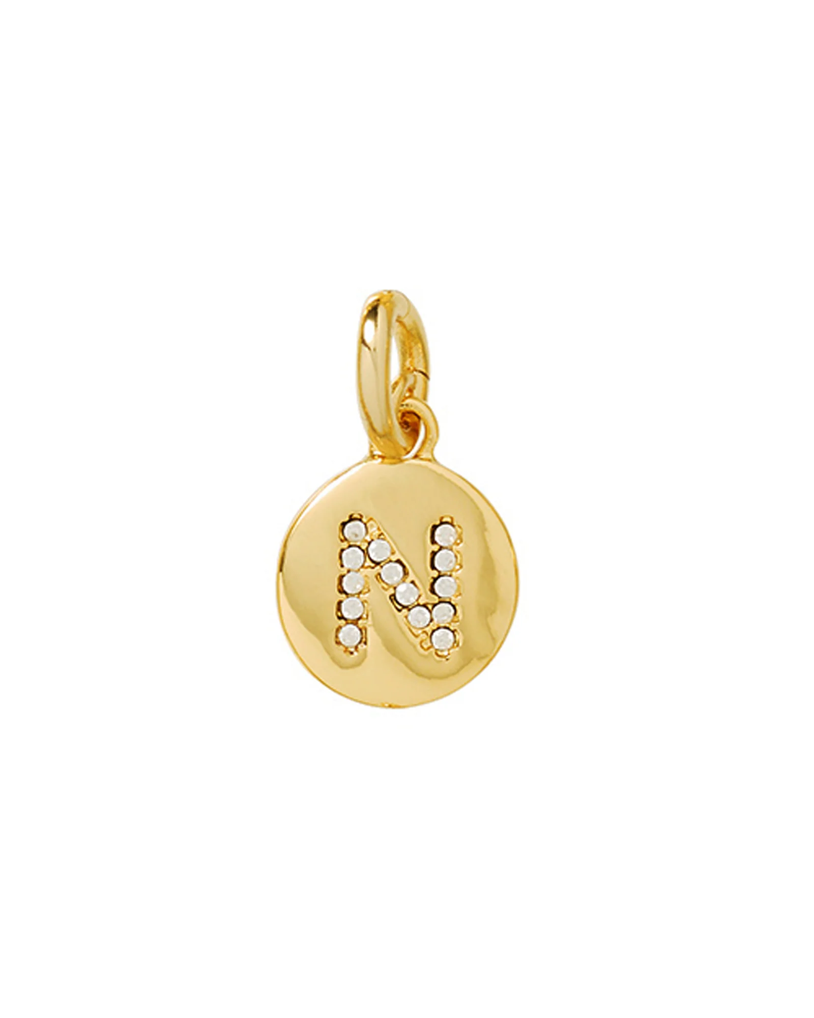 The Pavé Initial Disc Charm - Image 21