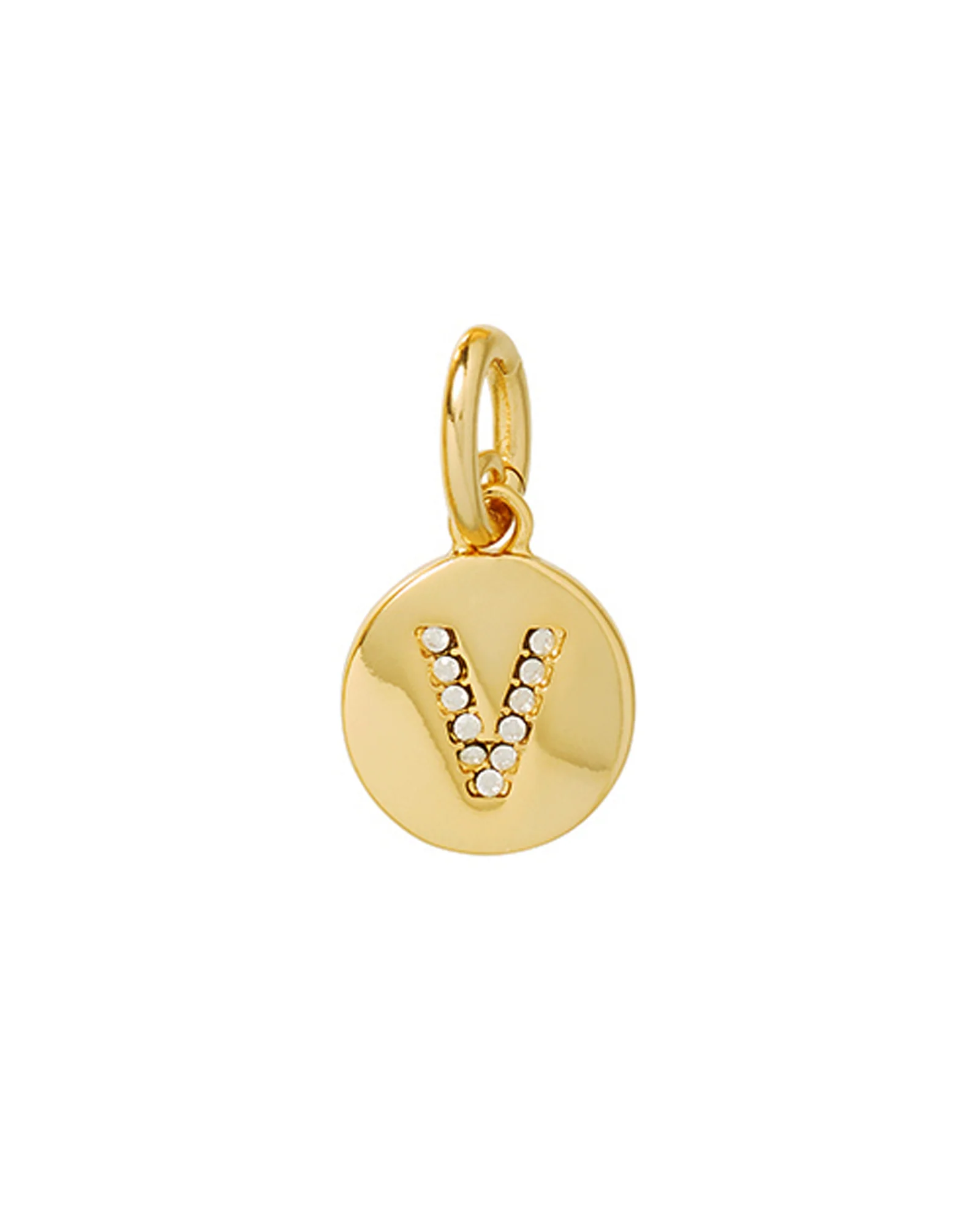 The Pavé Initial Disc Charm - Image 27