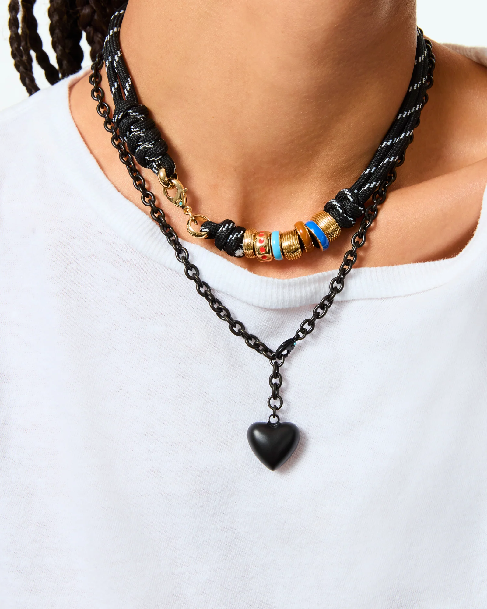 The Super Size Happy Cord Necklace - Image 3