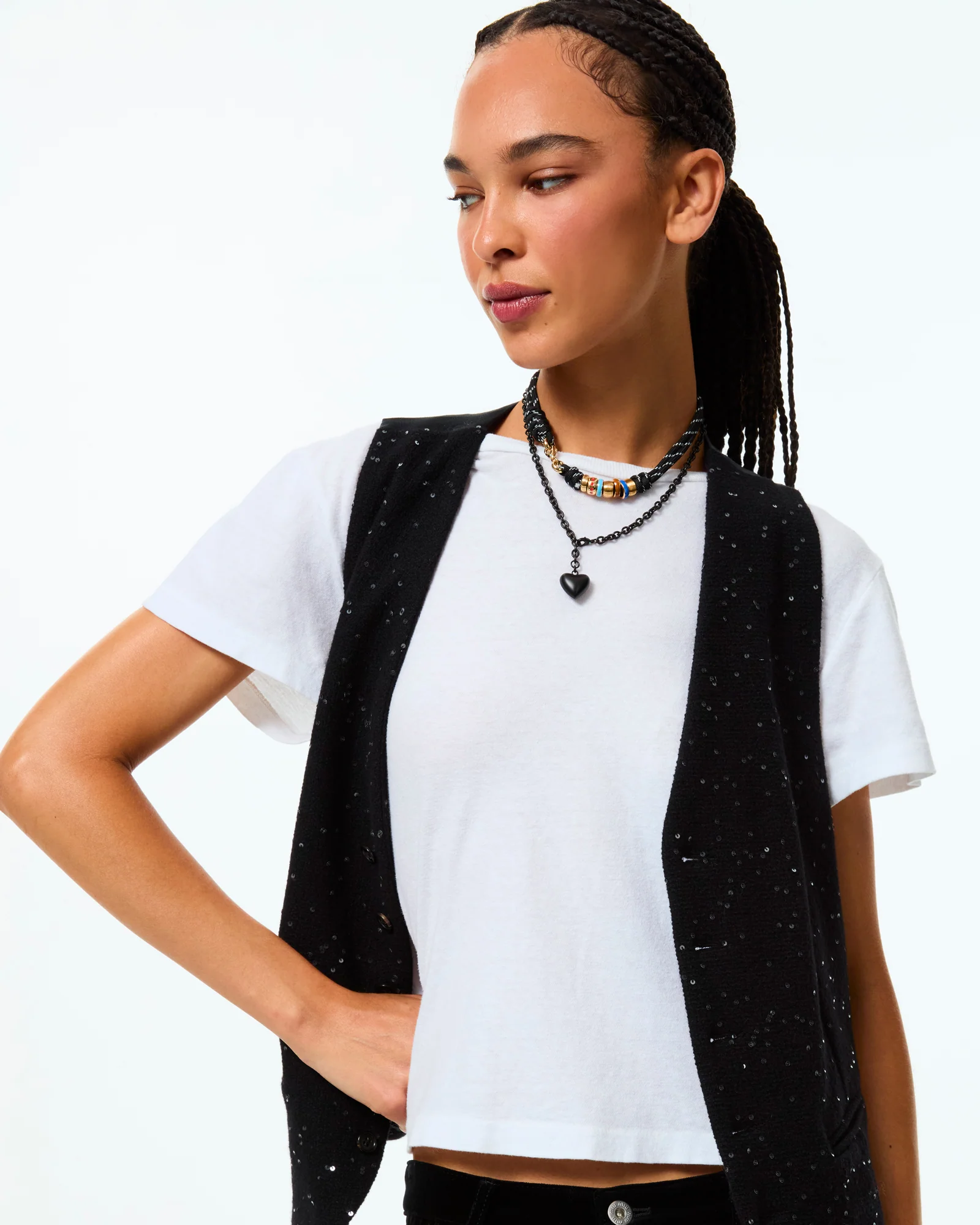 The Super Size Happy Cord Necklace - Image 6