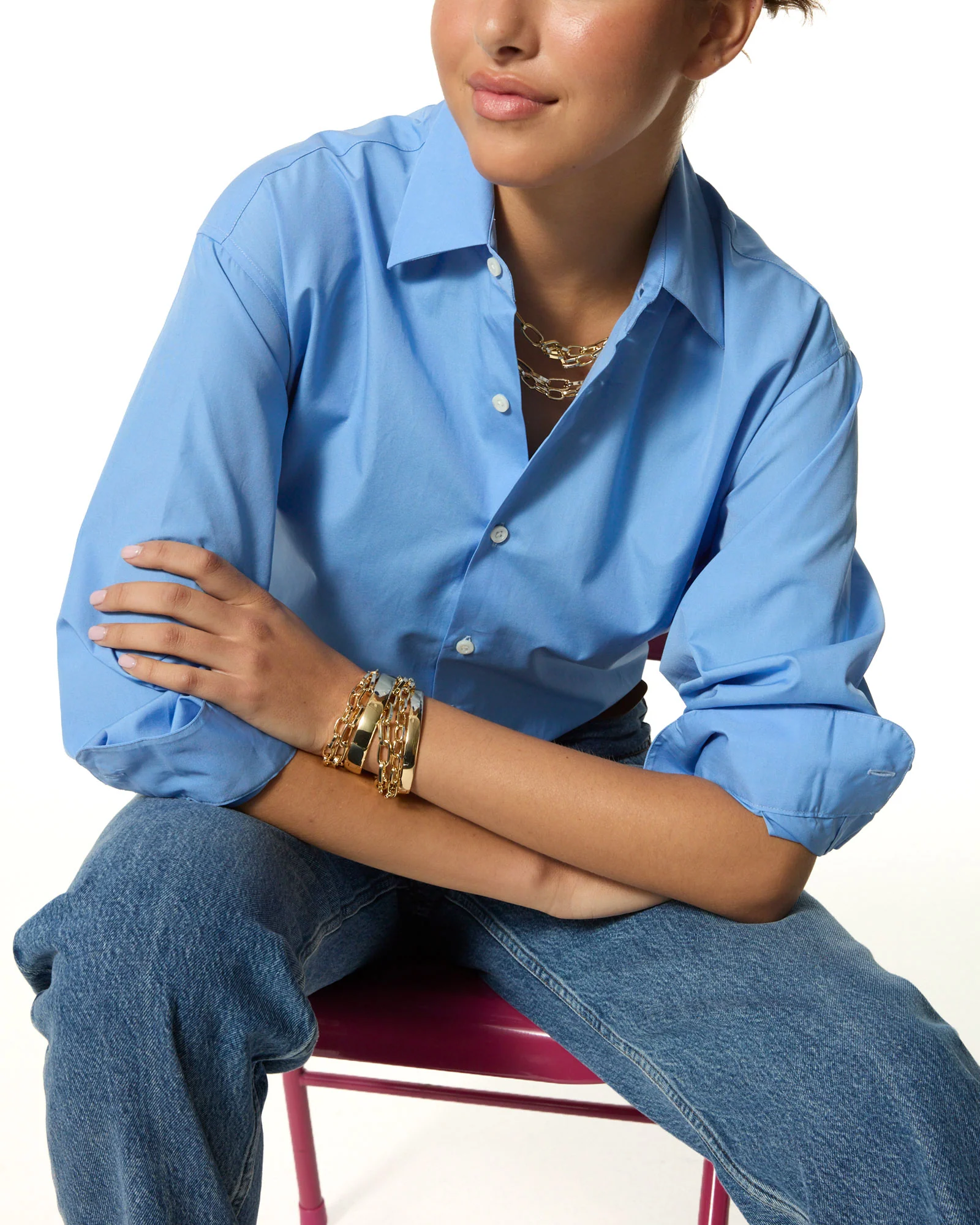 The Paperclip Double Bracelet - Image 4
