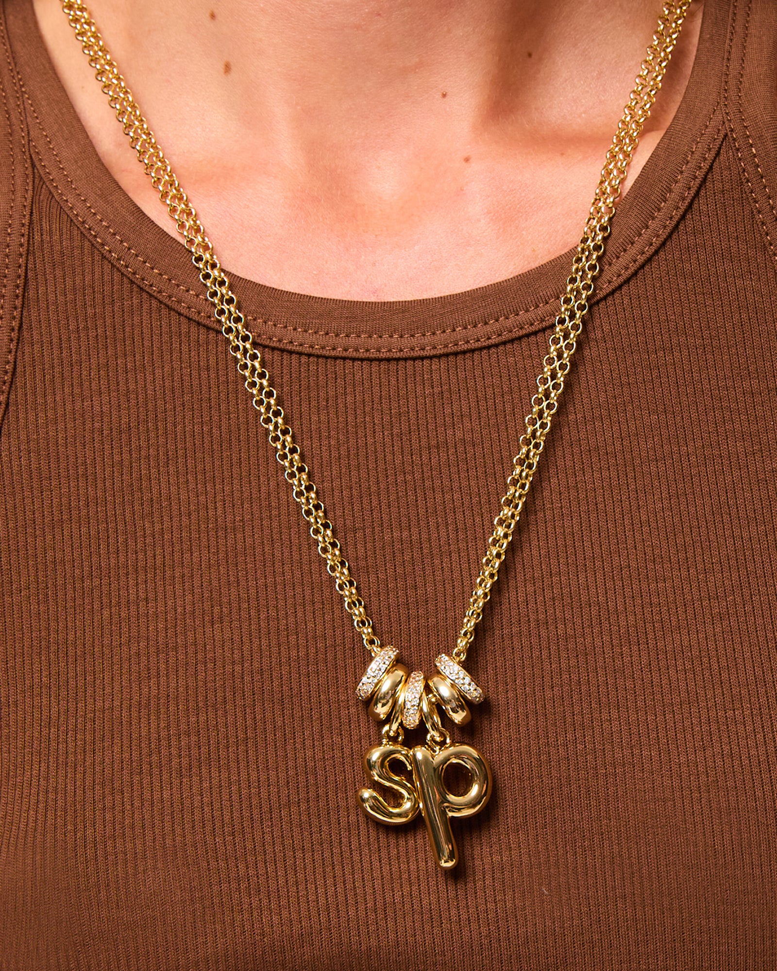 The Pavé Slider Necklace - Image 3