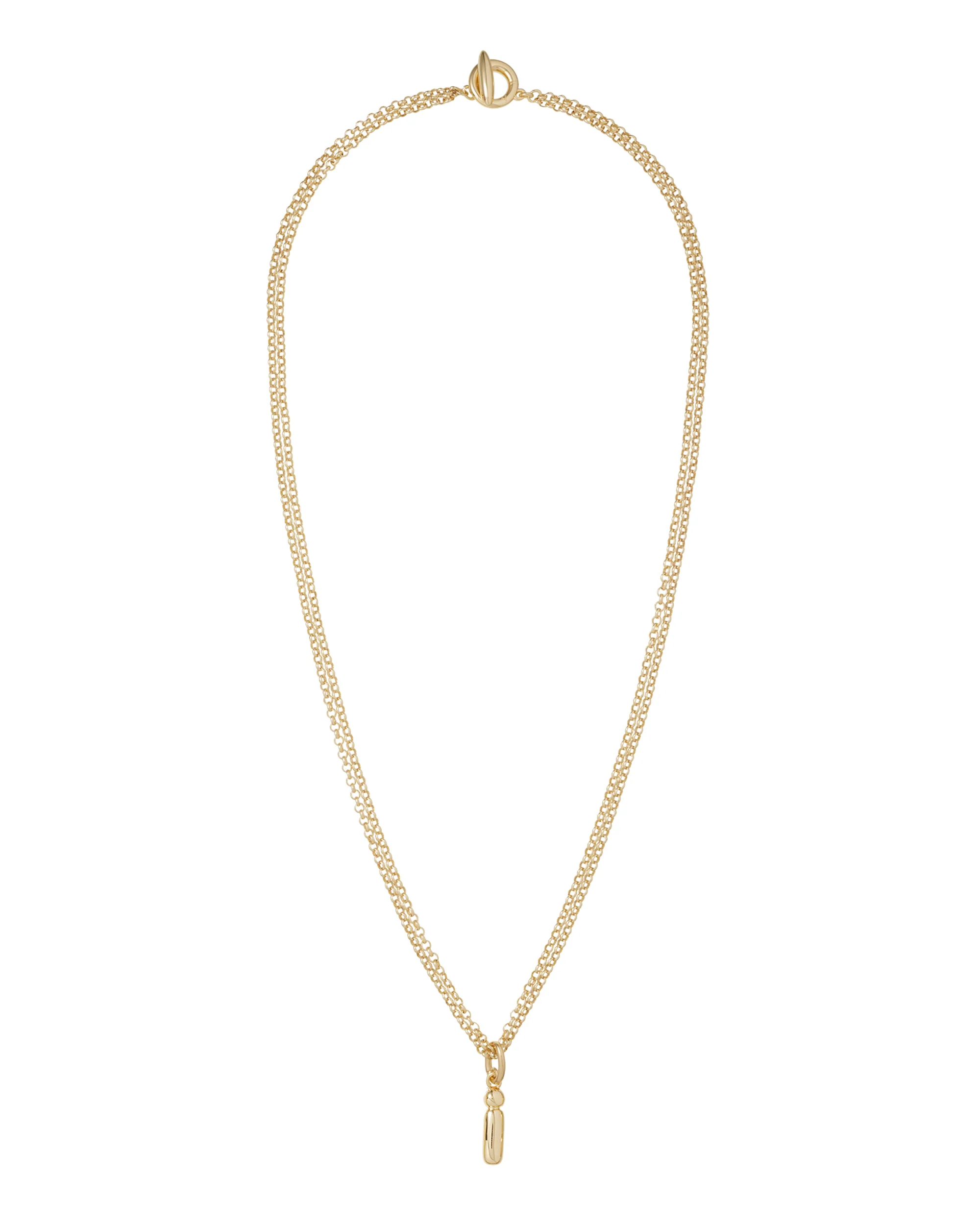 The Puffy Initial Necklace - Image 19