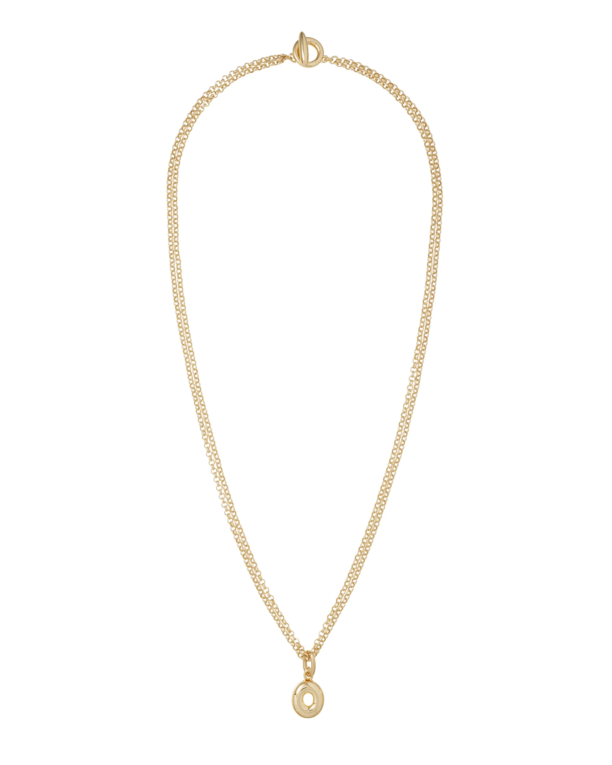 The Puffy Initial Necklace - Image 25