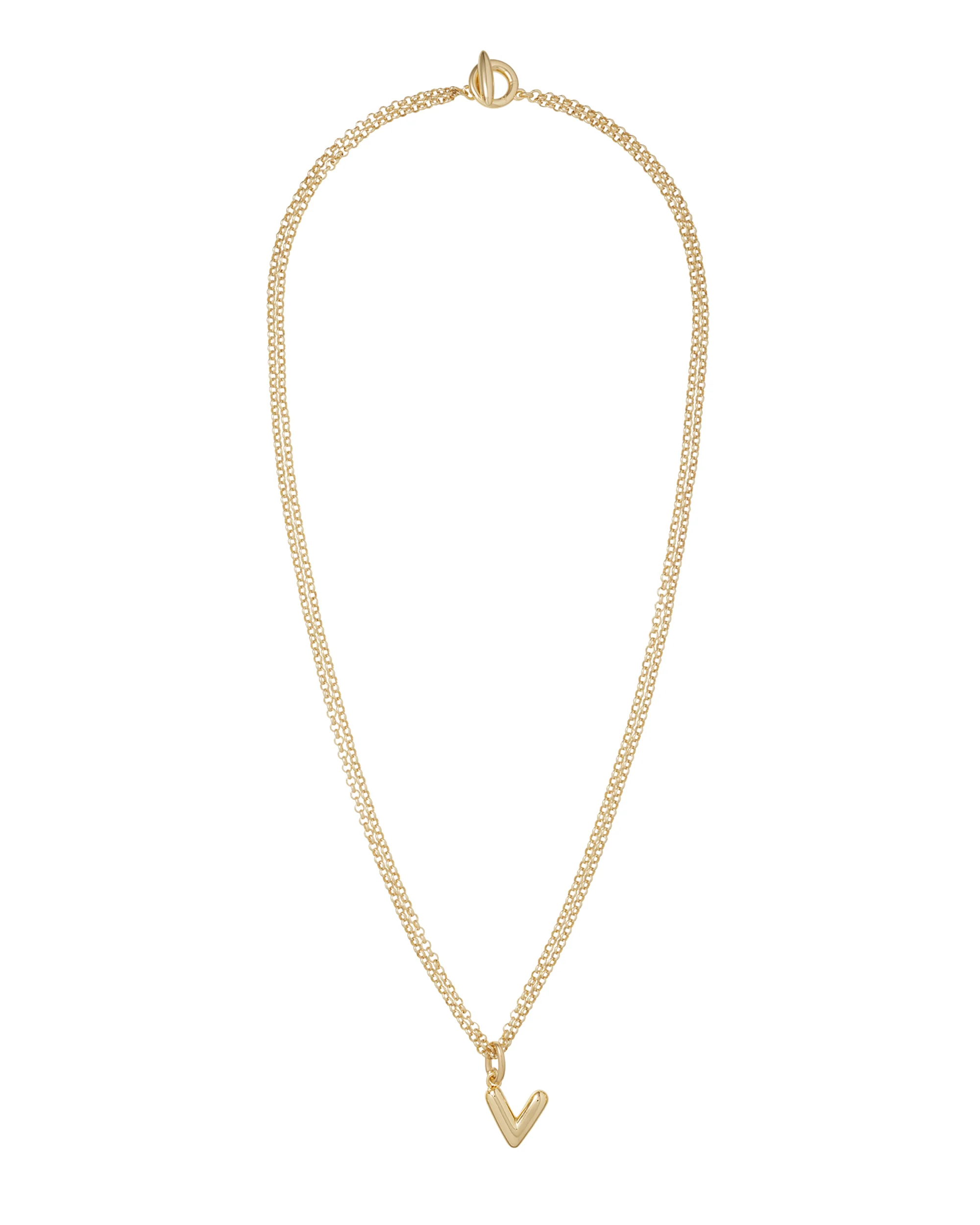The Puffy Initial Necklace - Image 30