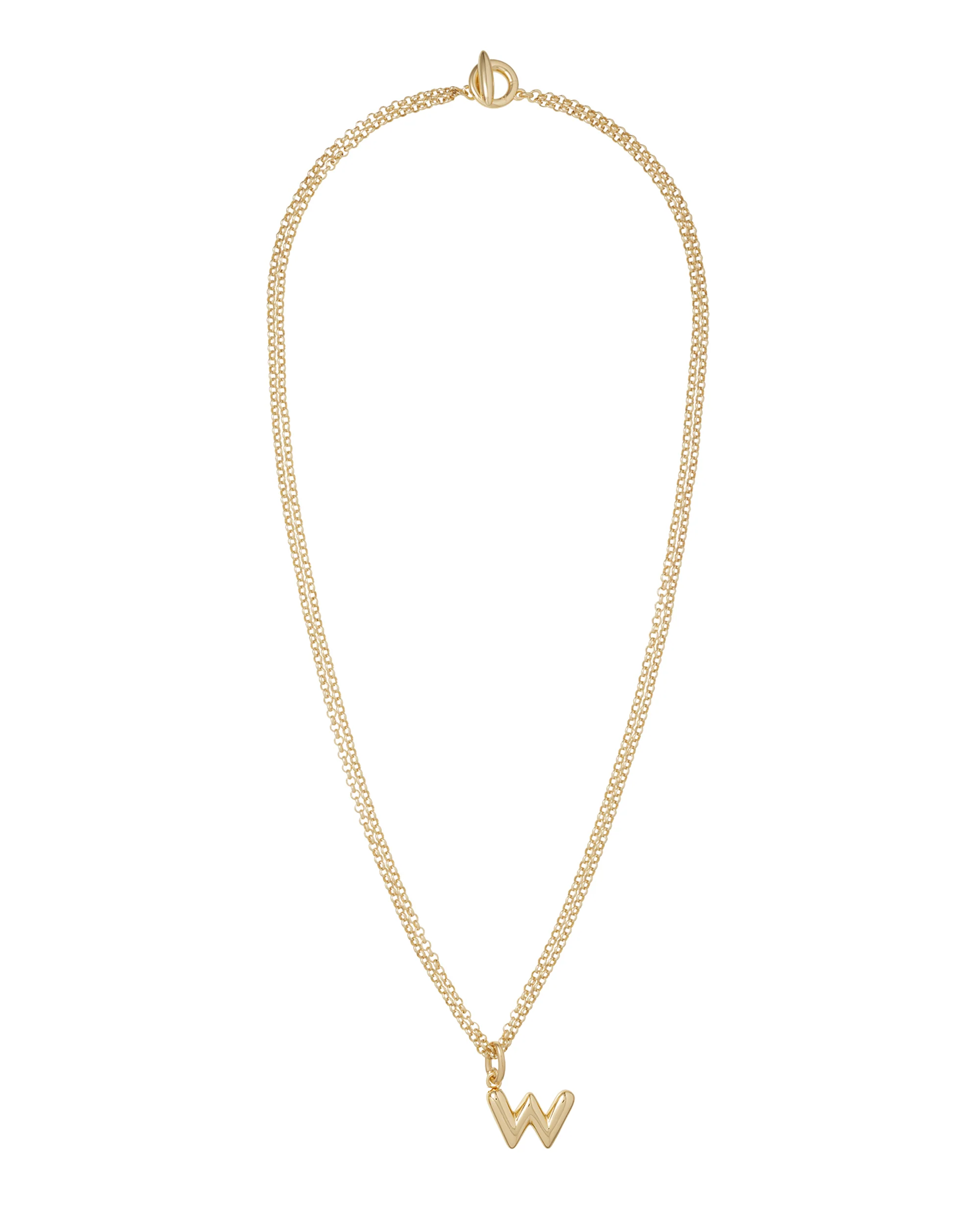 The Puffy Initial Necklace - Image 31